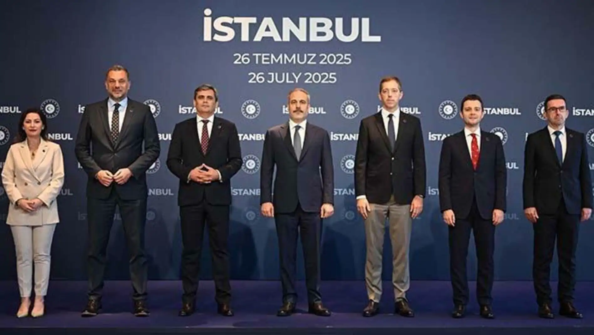 Foreign ministers of Balkan countries gathered together.