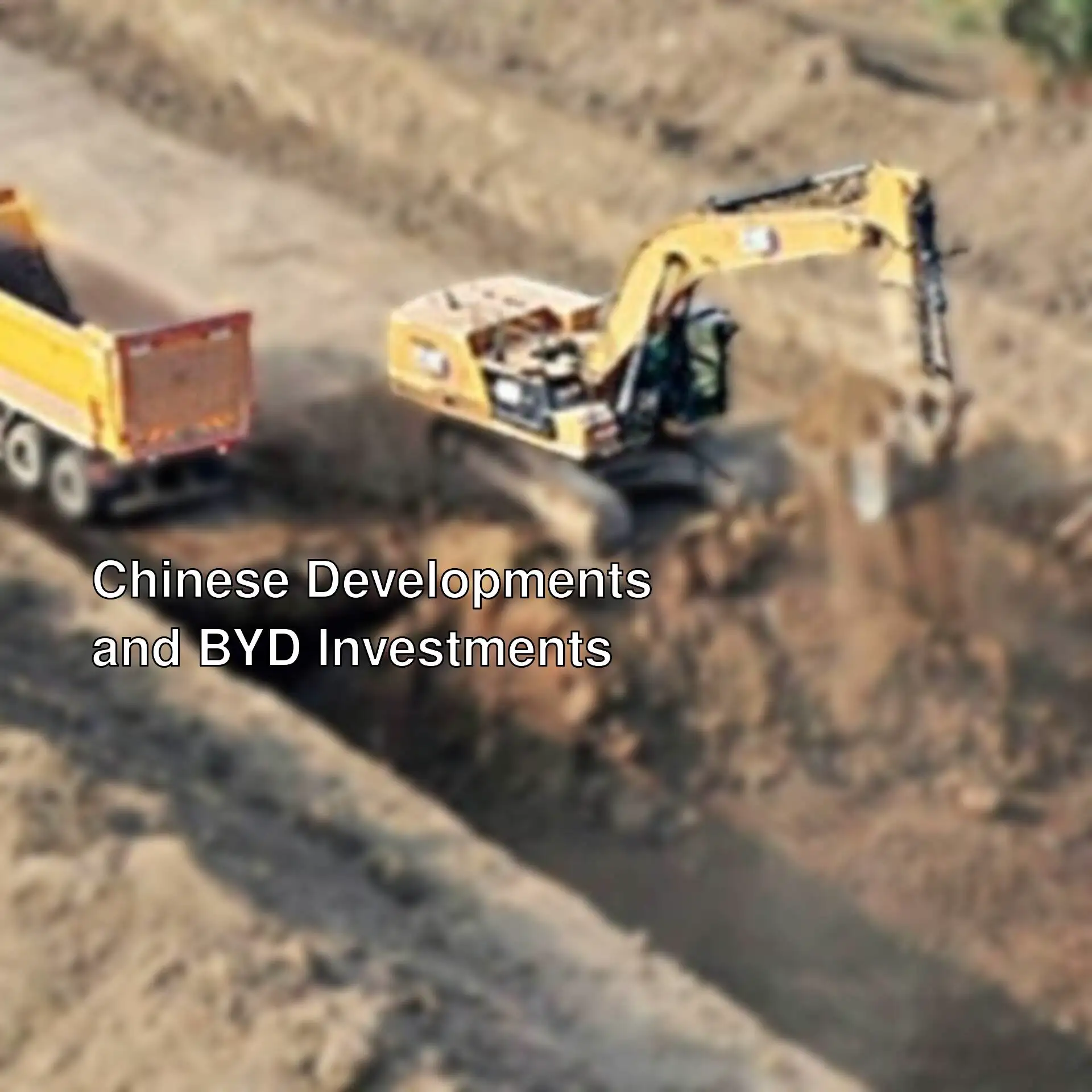 Information about BYD's investments in Turkey.