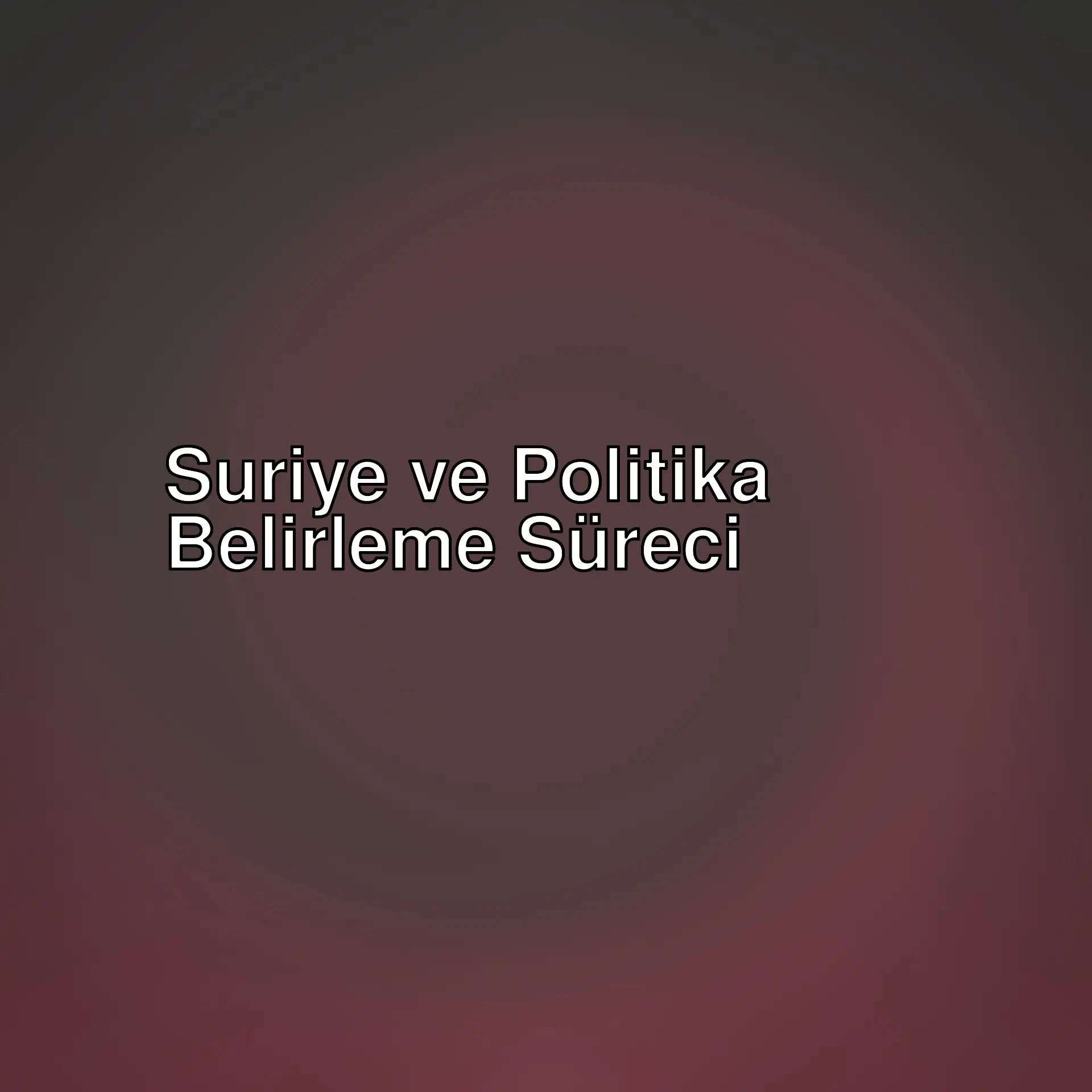Suriye'de azınlıklarla konuşulmadan politikalar belirleniyor. Hediye Levent, bu durumu ele alıyor. Suriye'deki diplomasi ve gerçeklik arasındaki uçurum dikkat çekiyor.