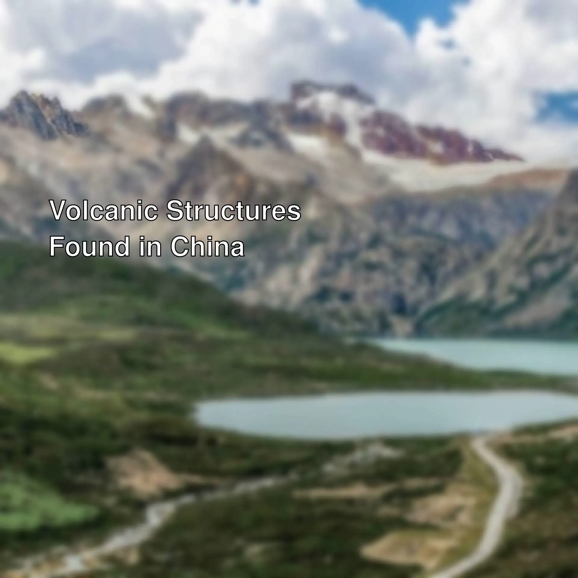 Volcanic structures discovered in China's Sichuan Basin.