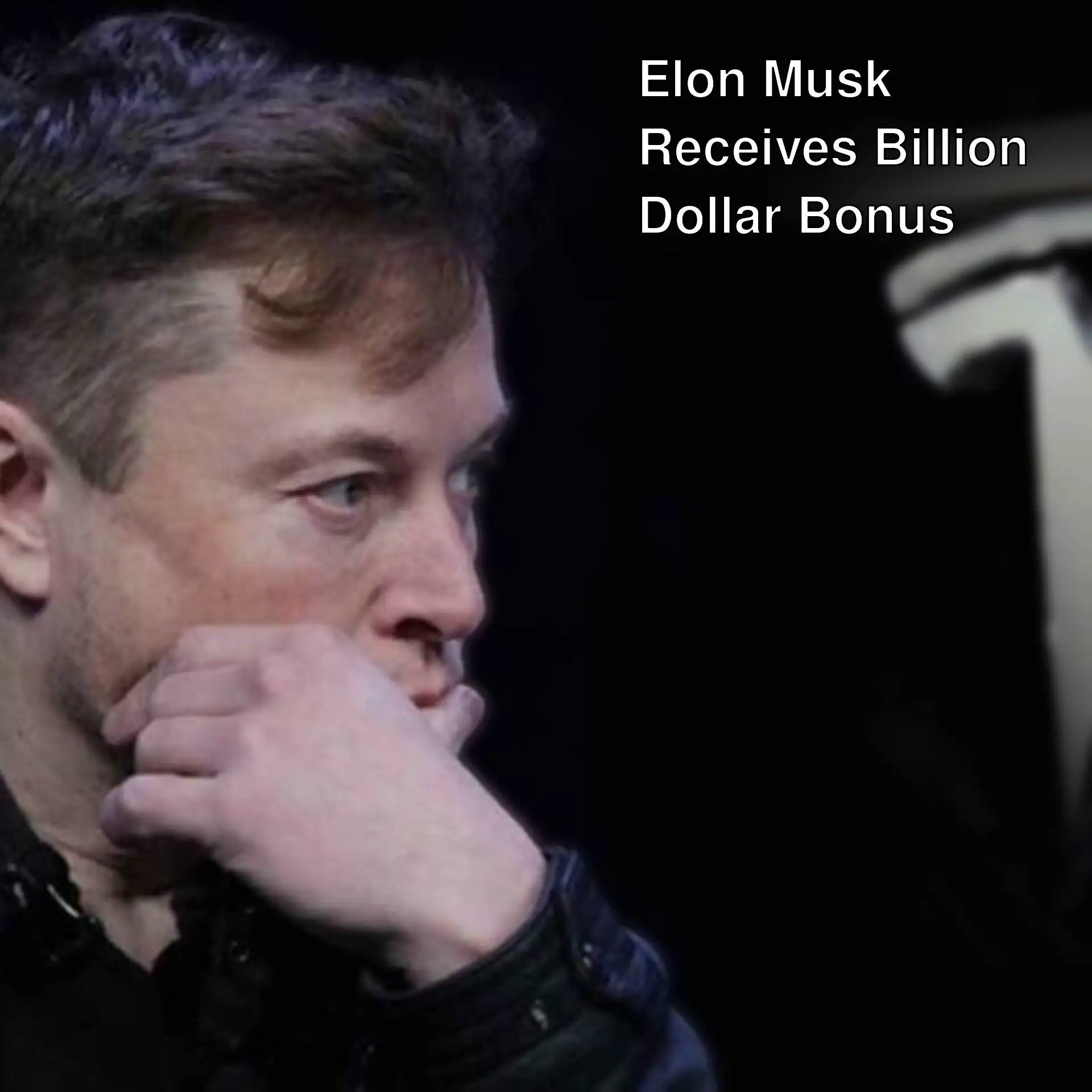Elon Musk in a thoughtful pose. Elon Musk in a thoughtful pose.