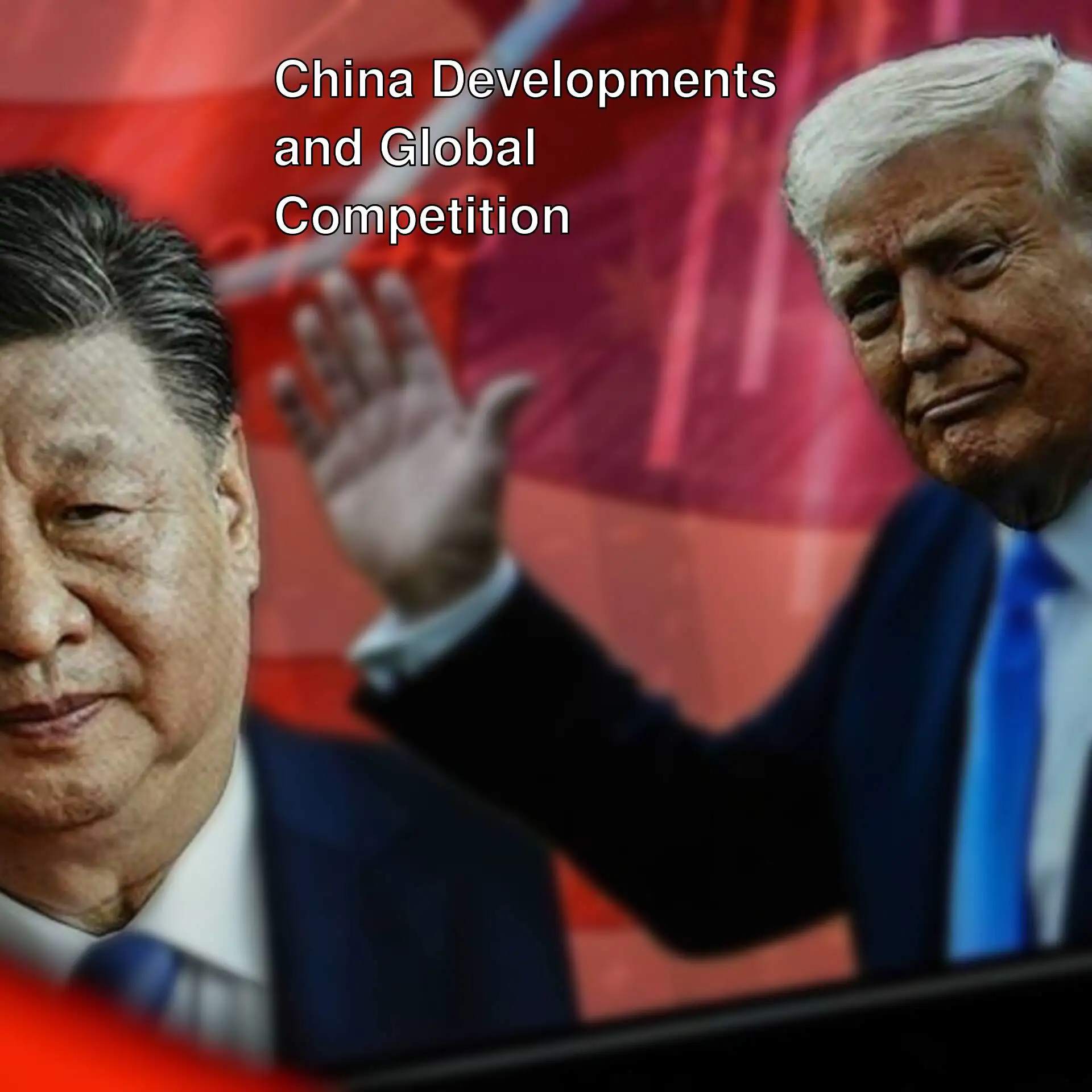 Trump announced significant progress in trade talks with China. Trump announced significant progress in trade talks with China.