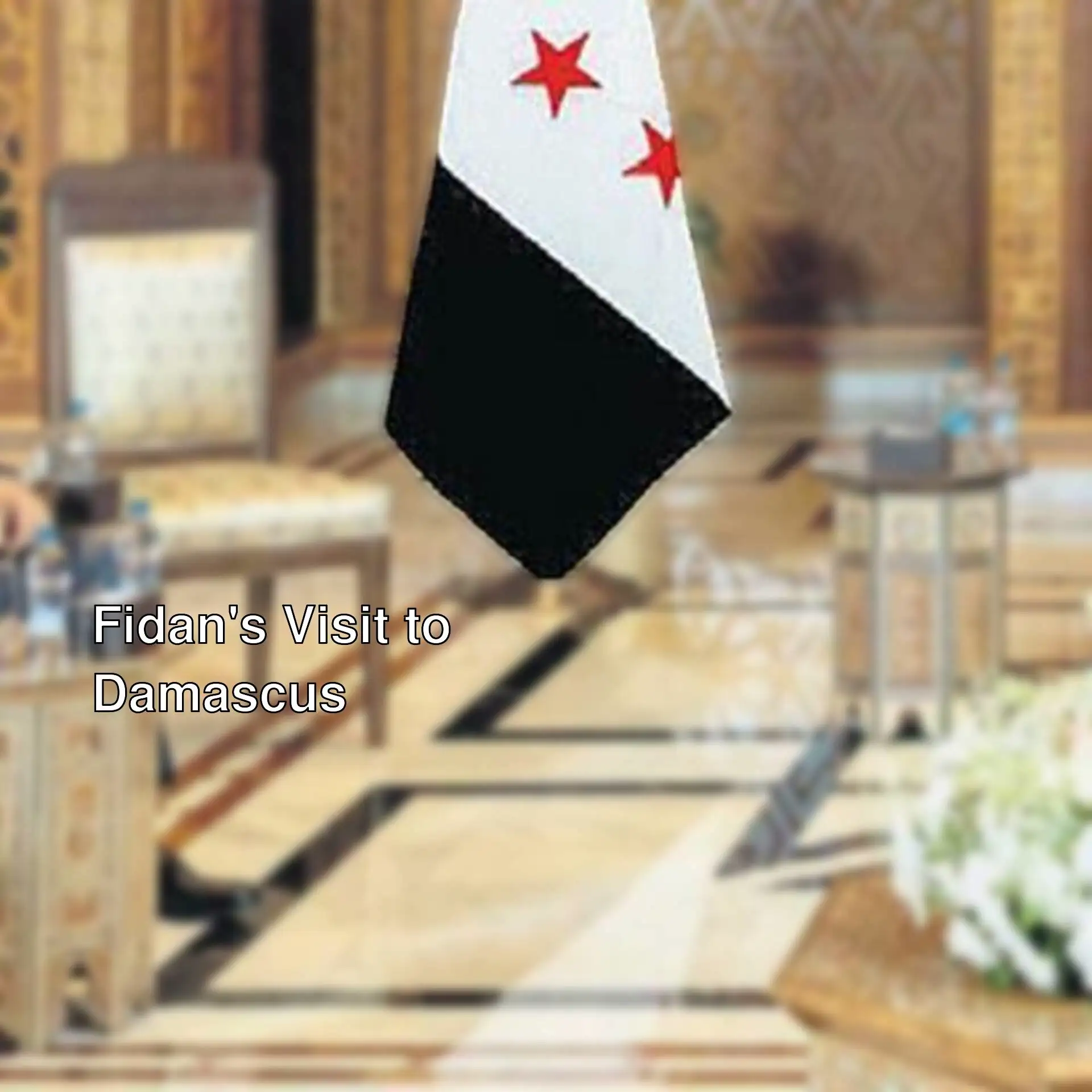 Foreign Minister Hakan Fidan is having a meeting in Damascus. Foreign Minister Hakan Fidan is having a meeting in Damascus.