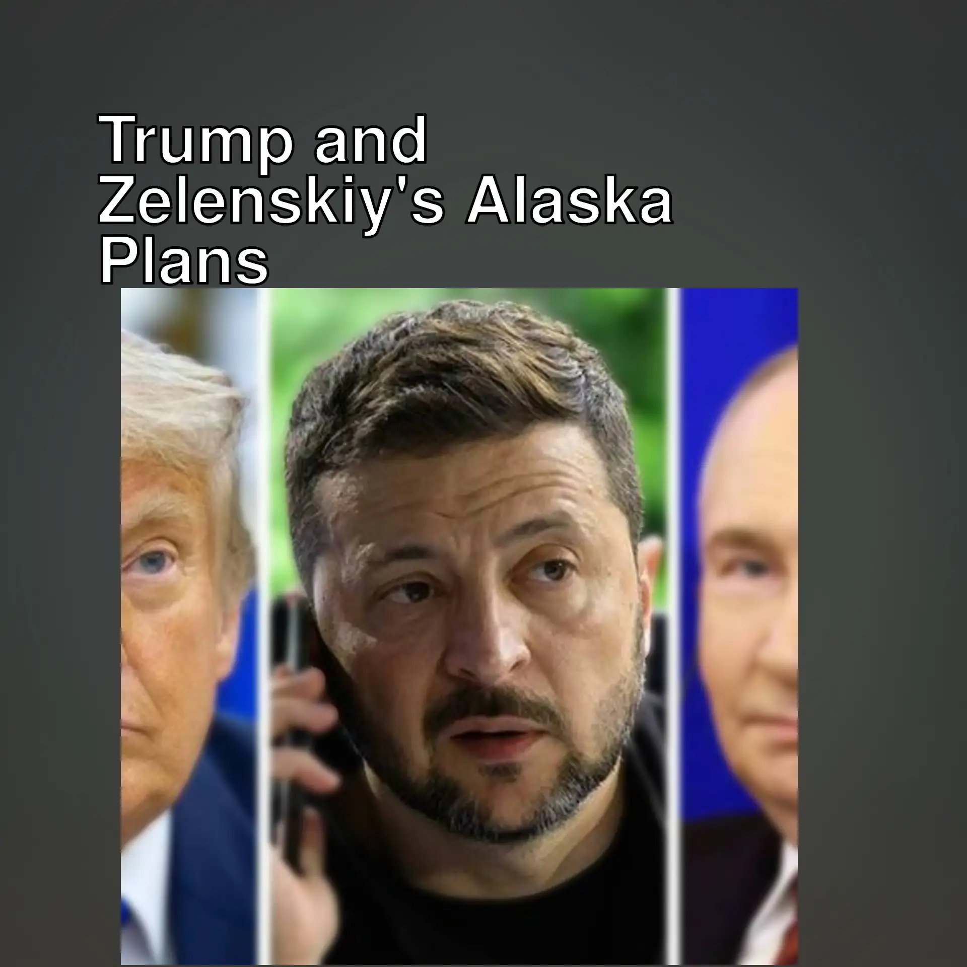 Information about Trump and Zelenskiy's meeting in Alaska.