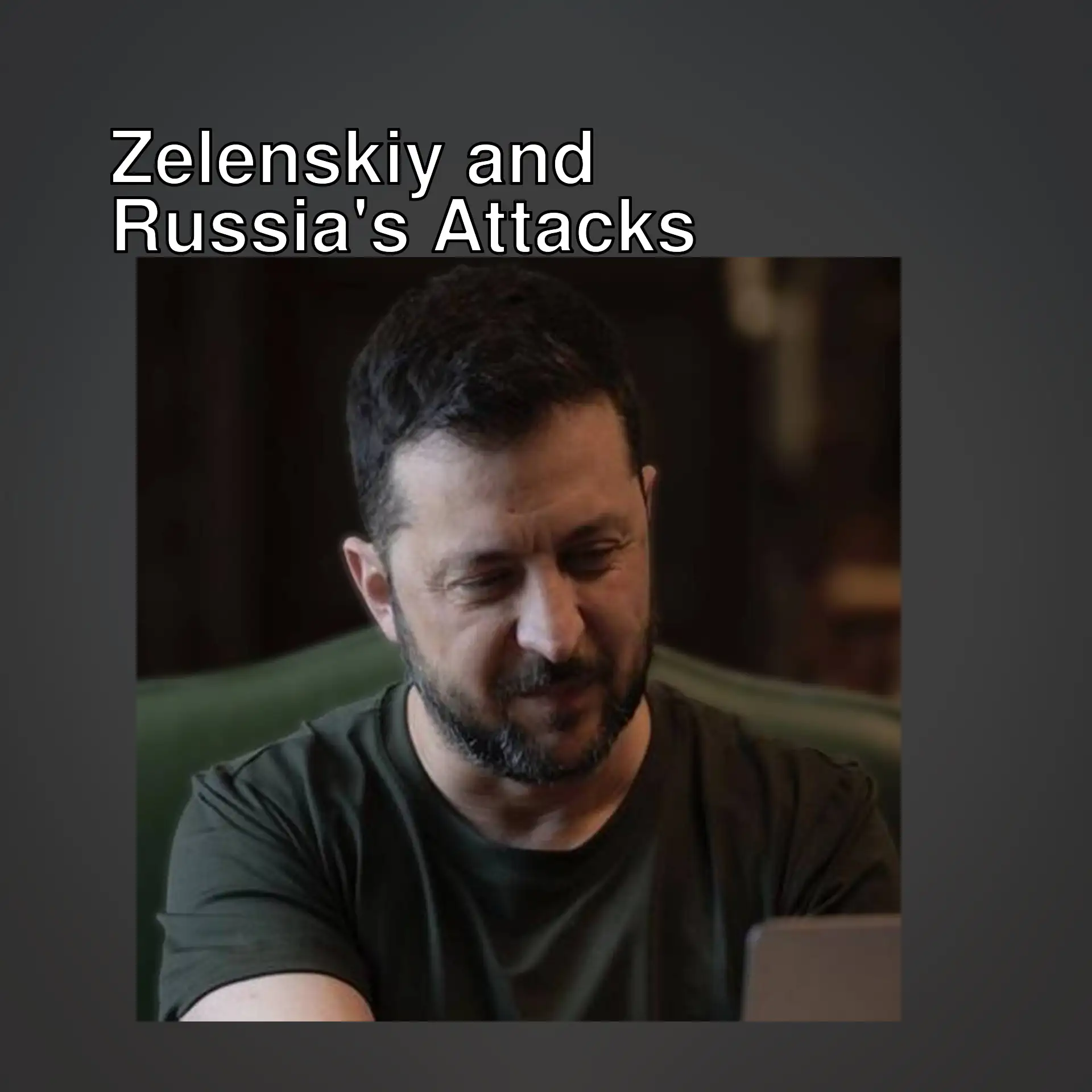 Zelenskiy announced that Russia is preparing for new attacks.