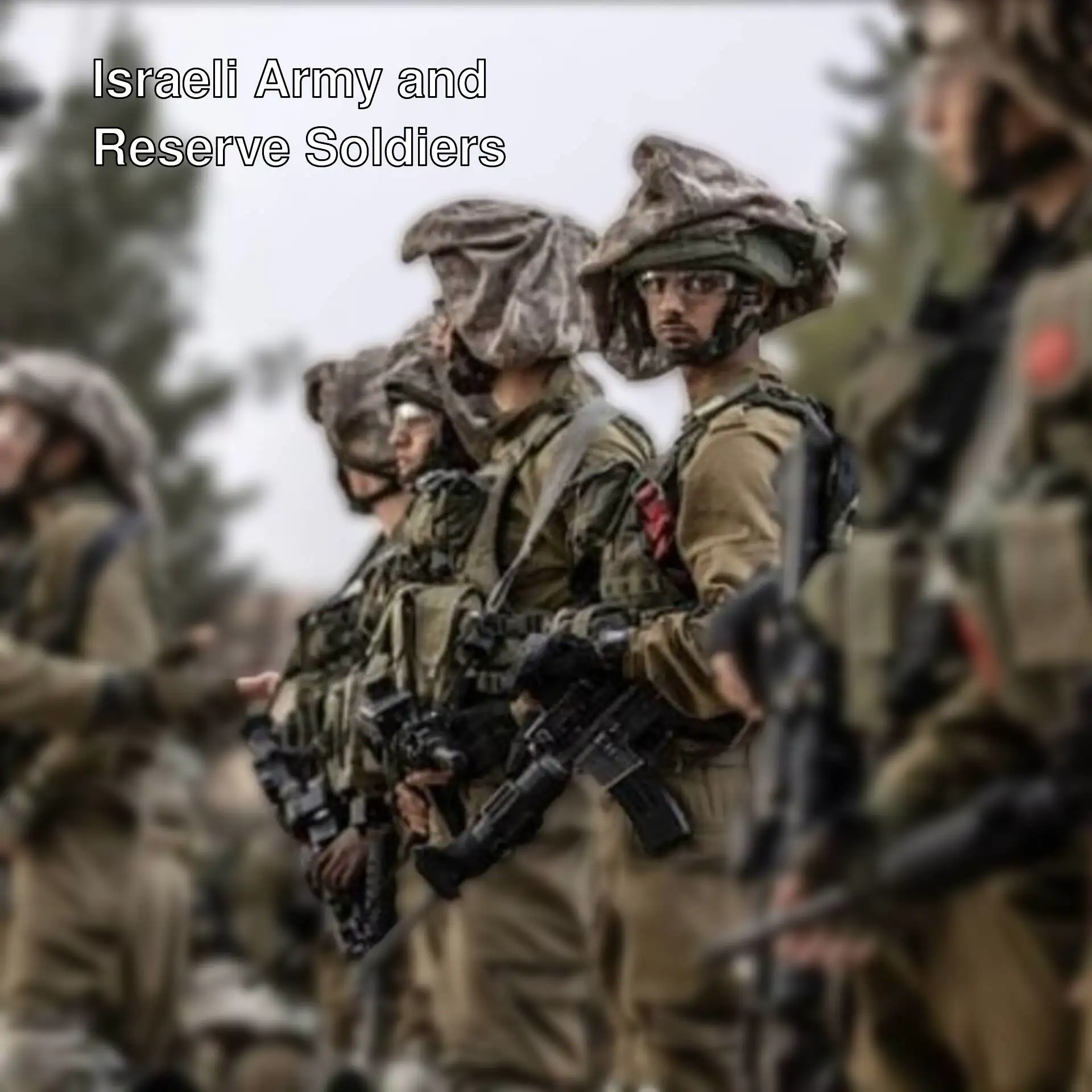 A group of soldiers in uniform. A group of soldiers in uniform.