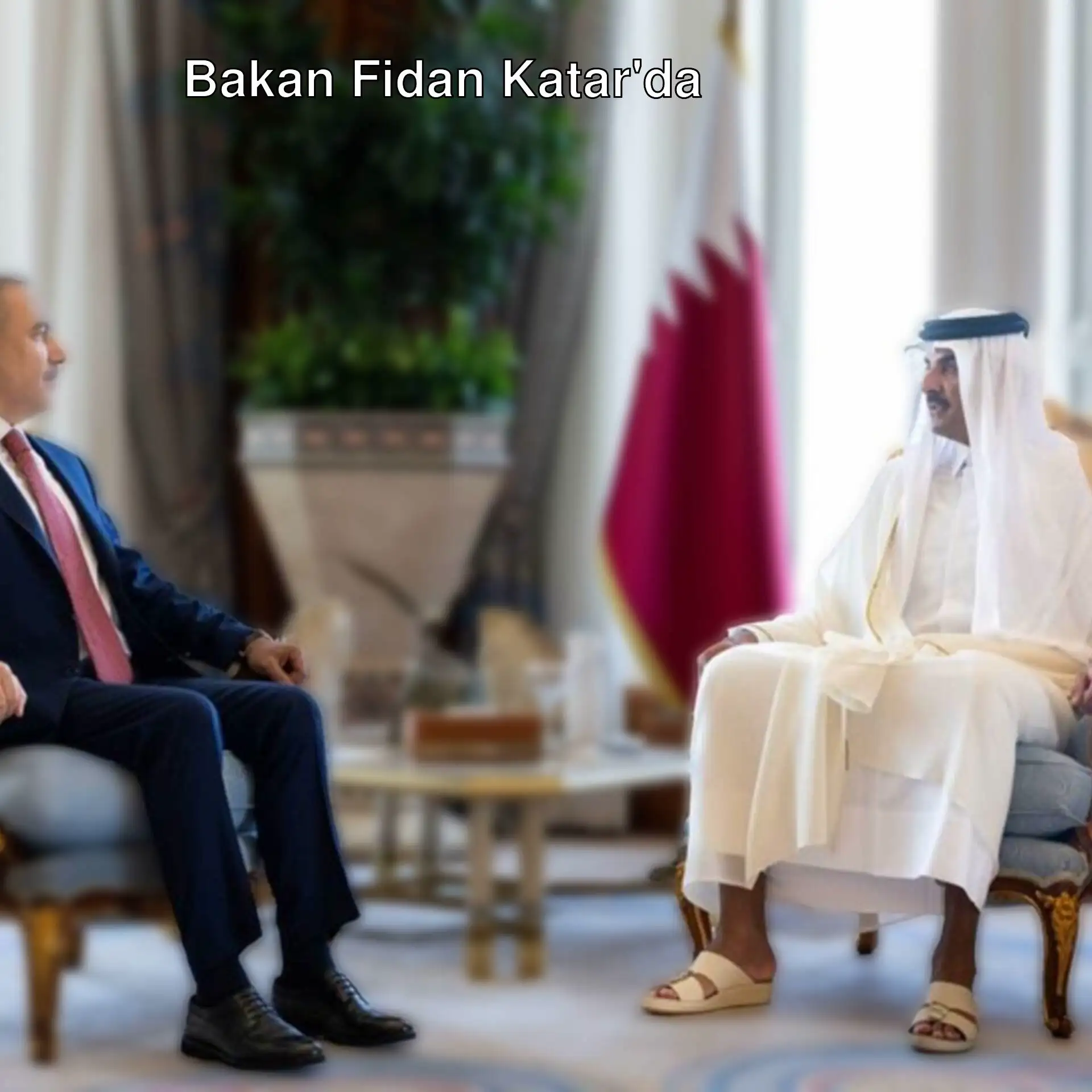 Dışişleri Bakanı Hakan Fidan Katar'da resmi ziyarette. Dışişleri Bakanı Hakan Fidan Katar'da resmi ziyarette.