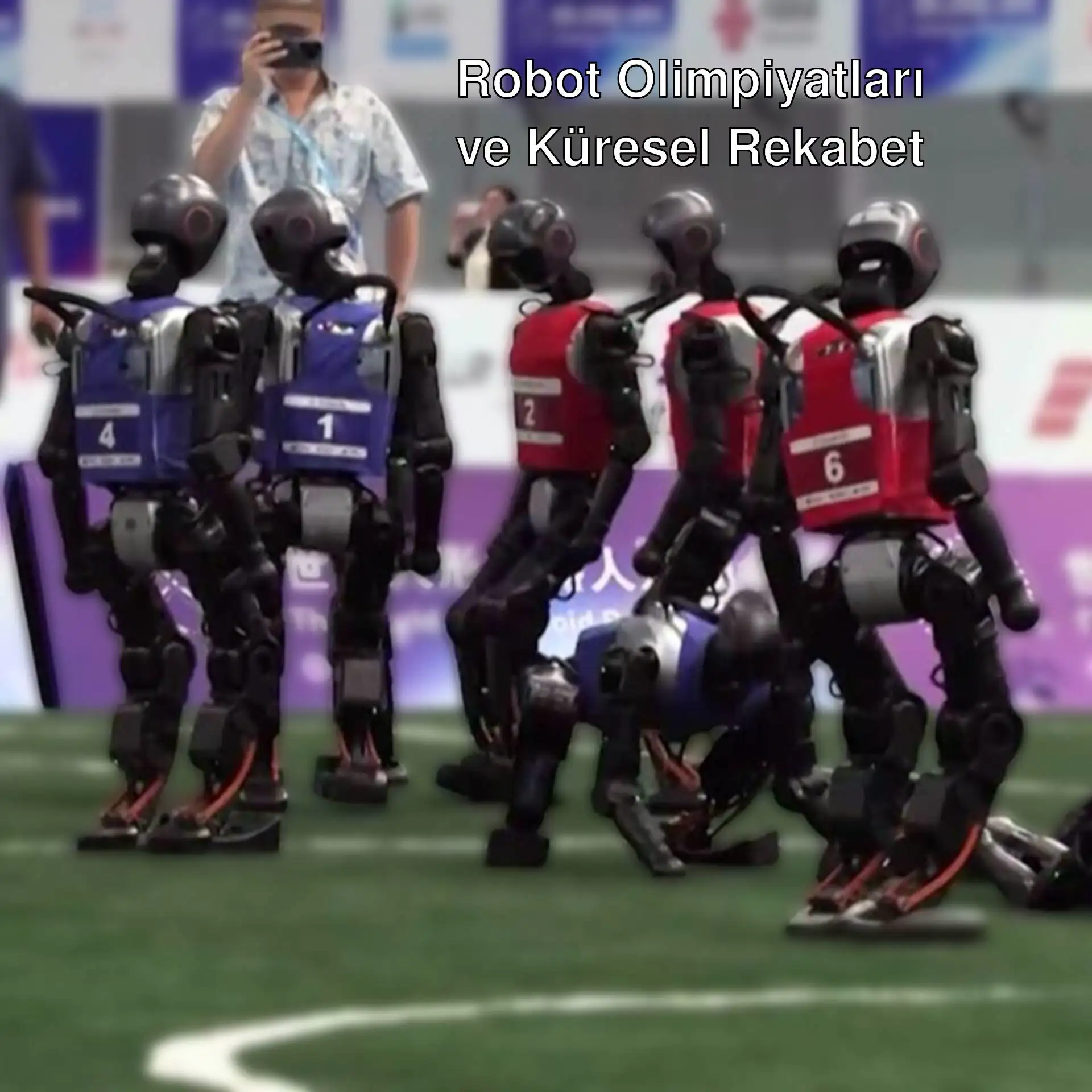 Pekin'de robot olimpiyatları başladı. Pekin'de robot olimpiyatları başladı.