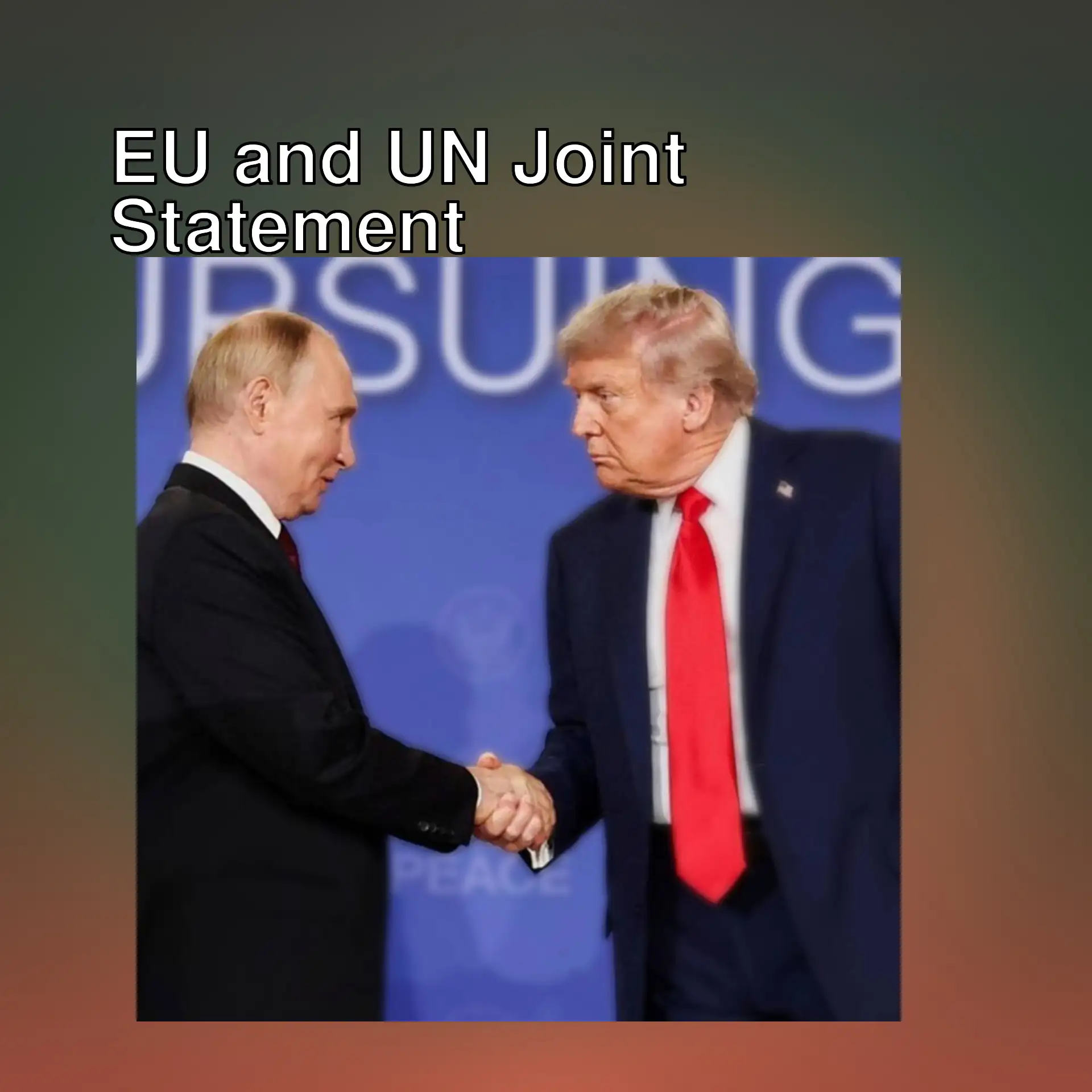 Two men shaking hands in front of a blue background. Two men shaking hands in front of a blue background.