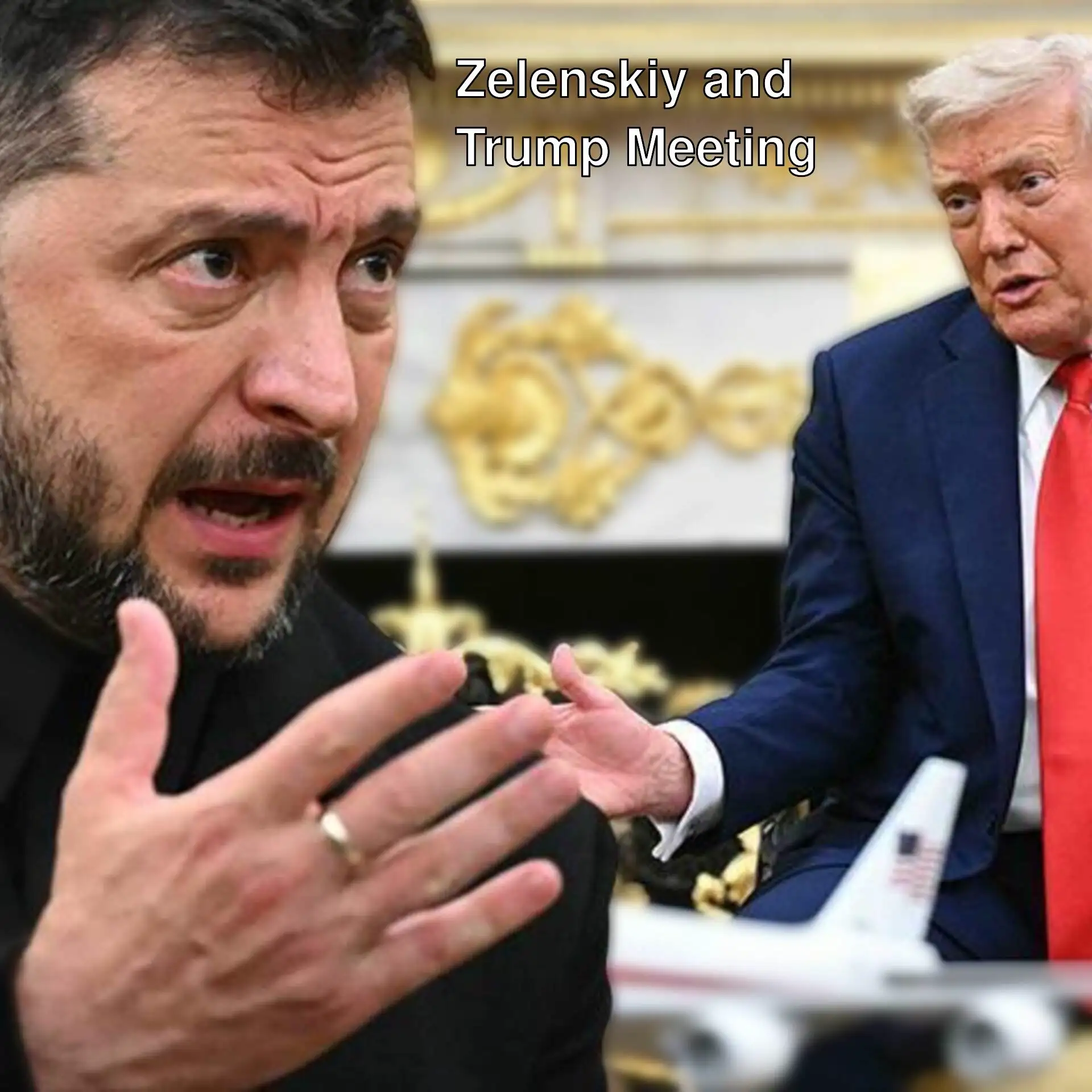 Zelenskiy and Trump meeting. Zelenskiy and Trump meeting.