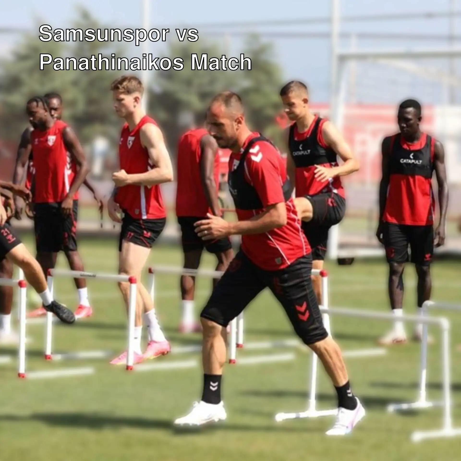 Samsunspor team is set to face Panathinaikos in Greece. Samsunspor team is set to face Panathinaikos in Greece.