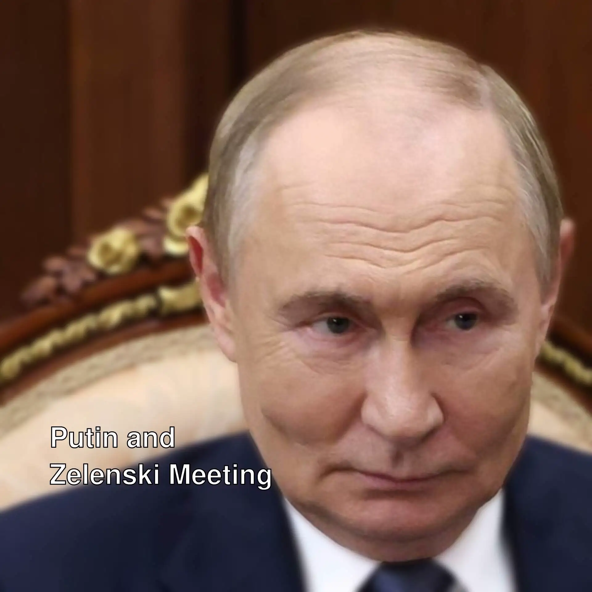 Putin and Zelenski are ready to meet. Putin and Zelenski are ready to meet.