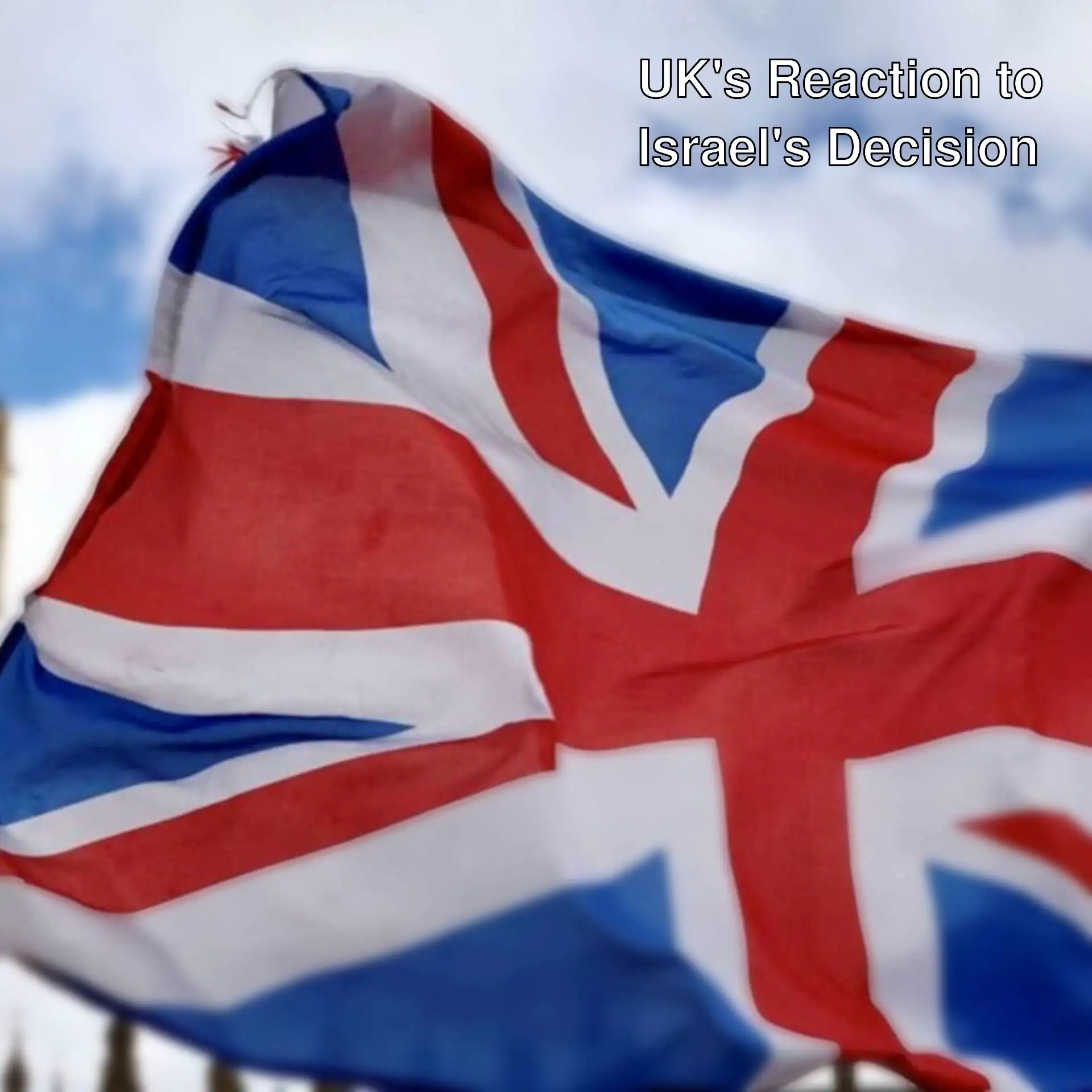 A flag flying in the wind. A flag flying in the wind.
