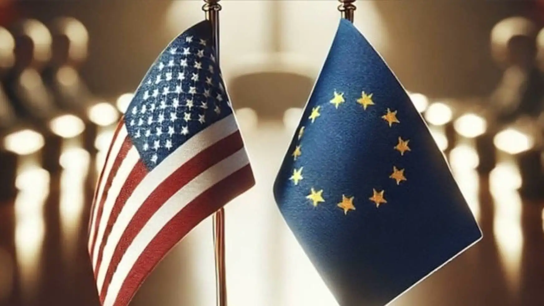A close-up of a flag. A close-up of a flag.