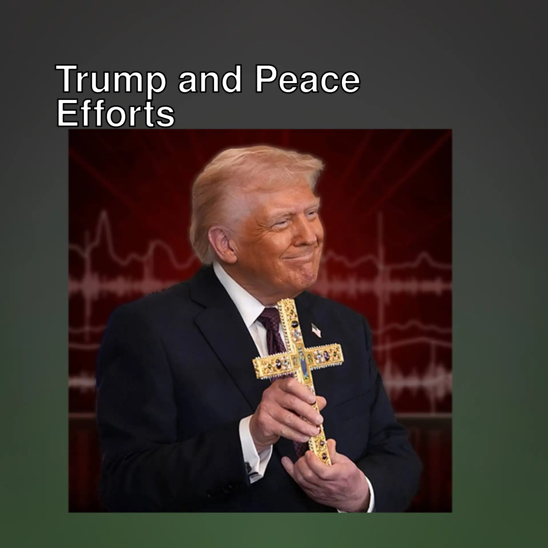 Trump claims to have stopped wars for peace. Trump claims to have stopped wars for peace.