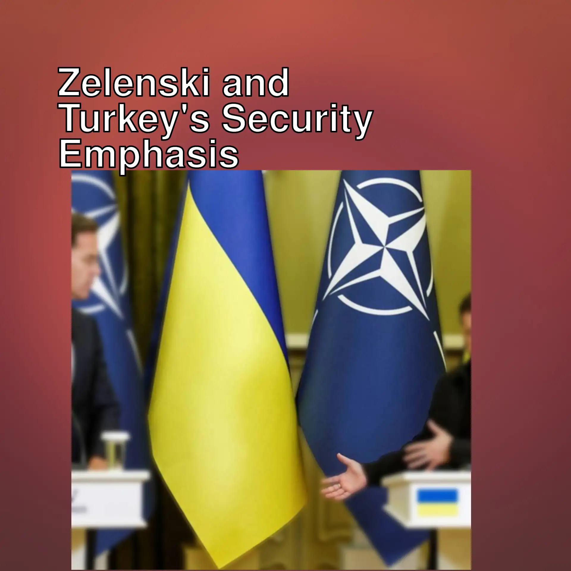 Zelenski and NATO Secretary General Rutte at a press conference. Zelenski and NATO Secretary General Rutte at a press conference.