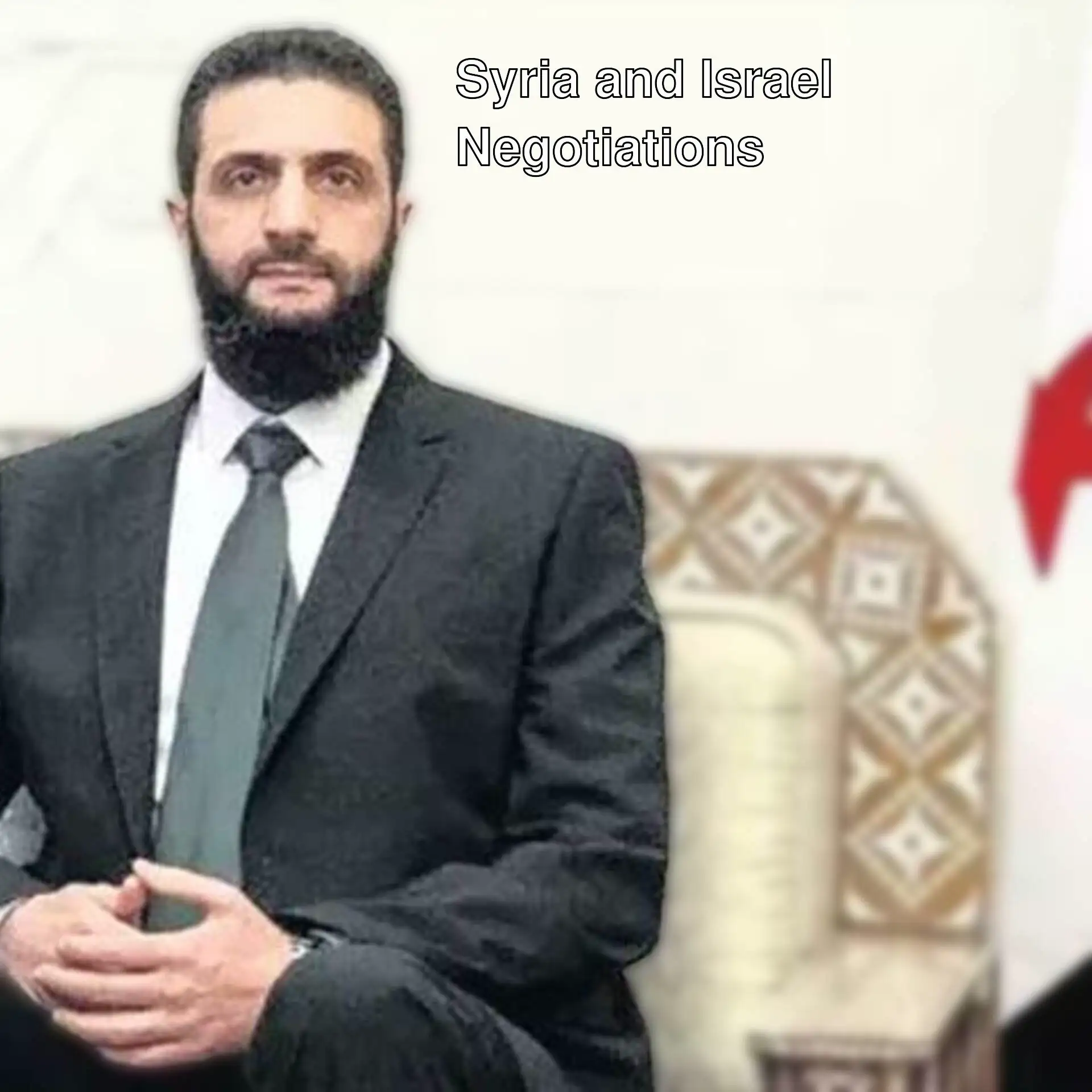 Syrian President Ahmed Shara