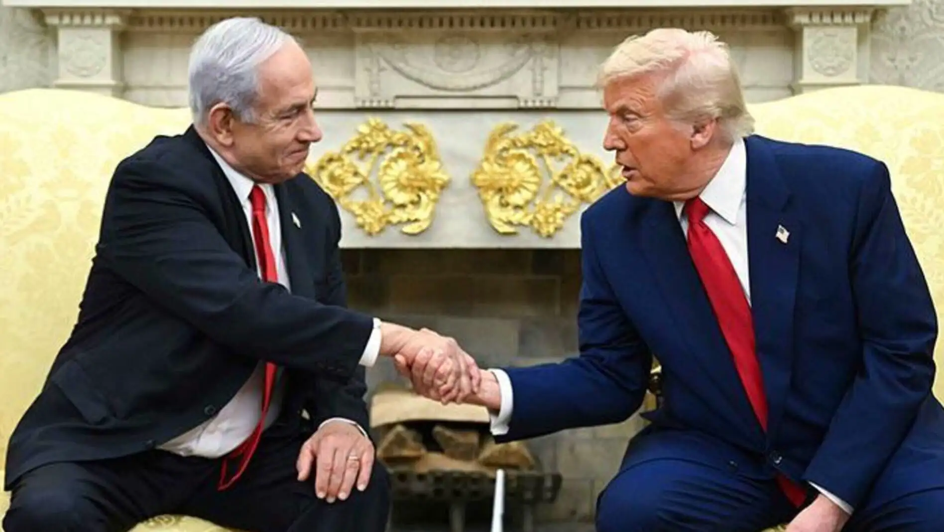 Trump ve Netanyahu, önemli bir görüşme yapıyor. Trump ve Netanyahu, önemli bir görüşme yapıyor.