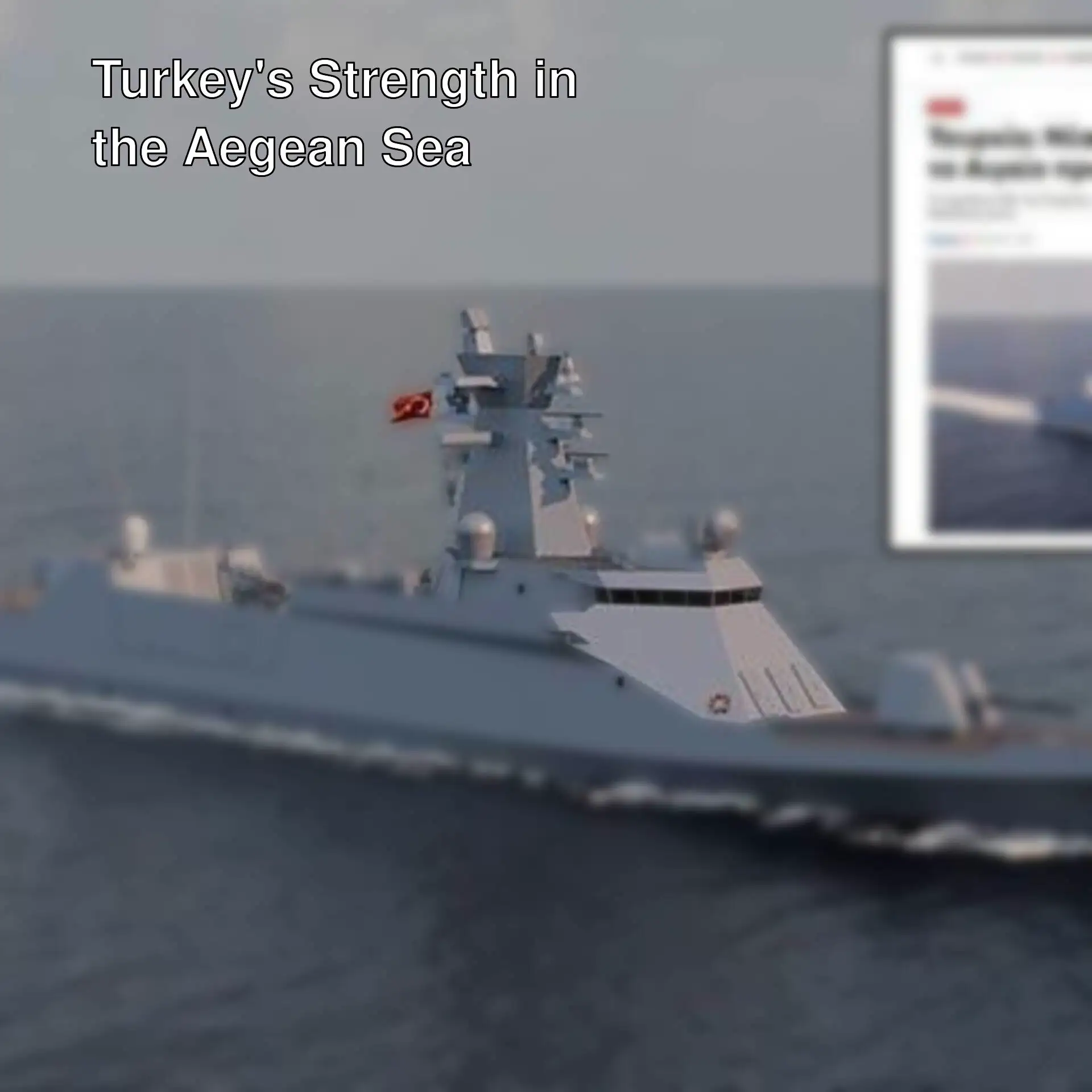 A military ship in the water. A military ship in the water.