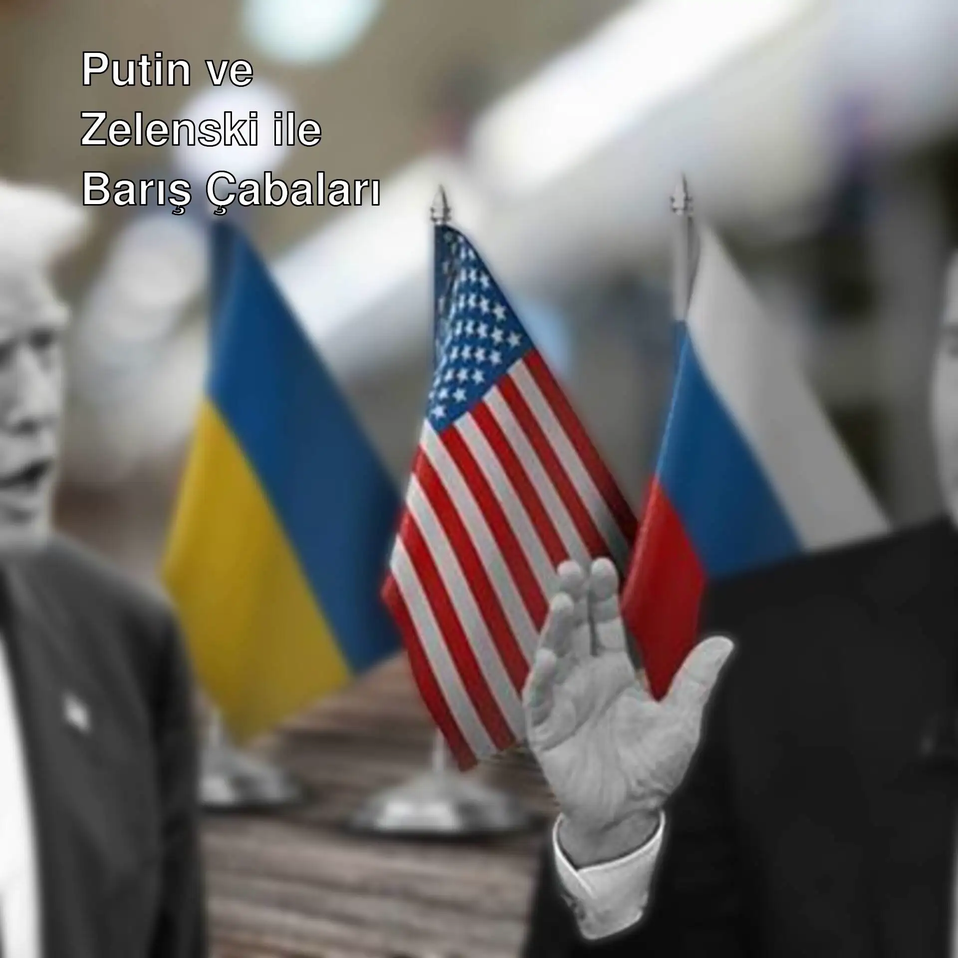 Trump, Putin ve Zelenski ile barış müzakereleri hakkında konuşuyor.