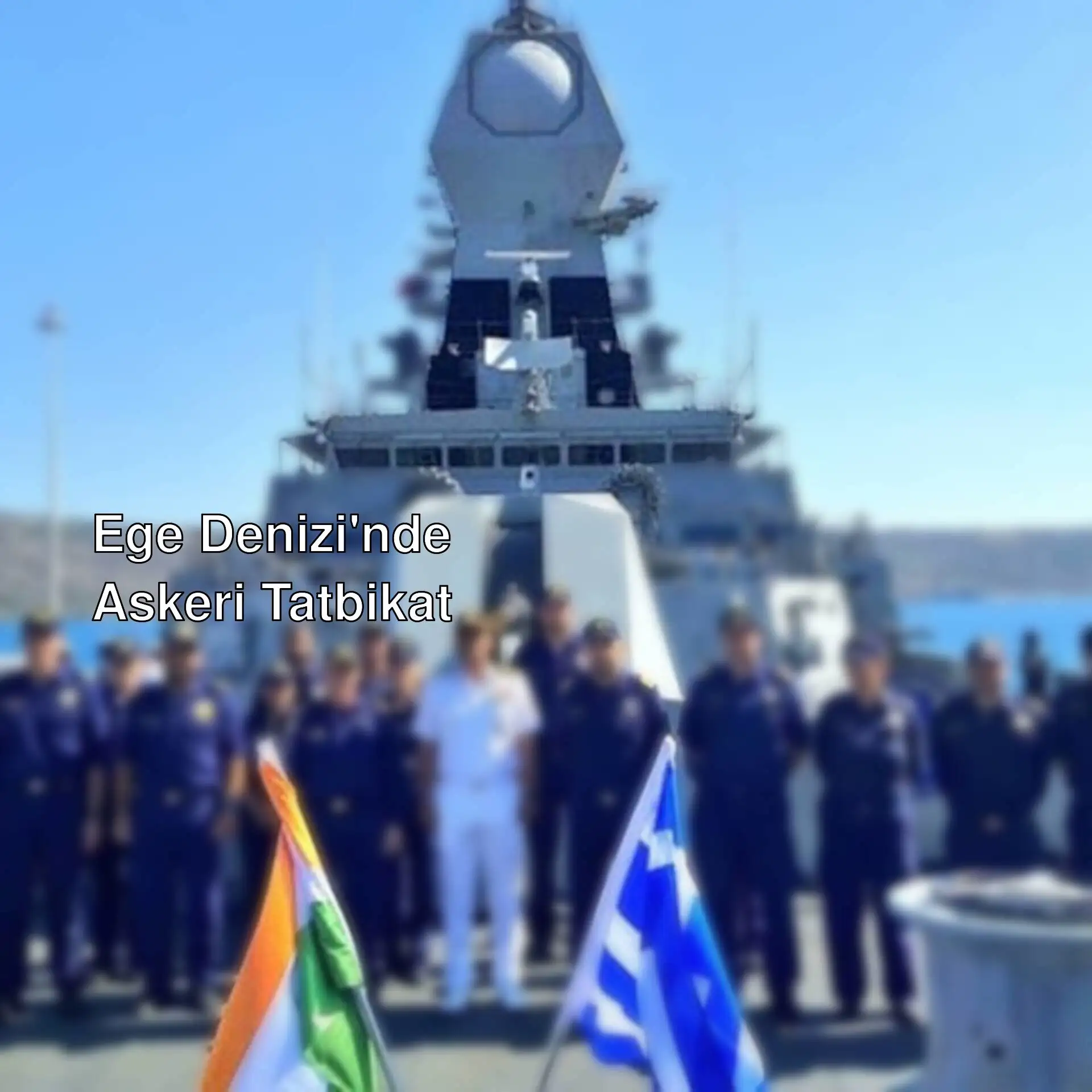Yunanistan Ege Denizi'nde askeri tatbikat