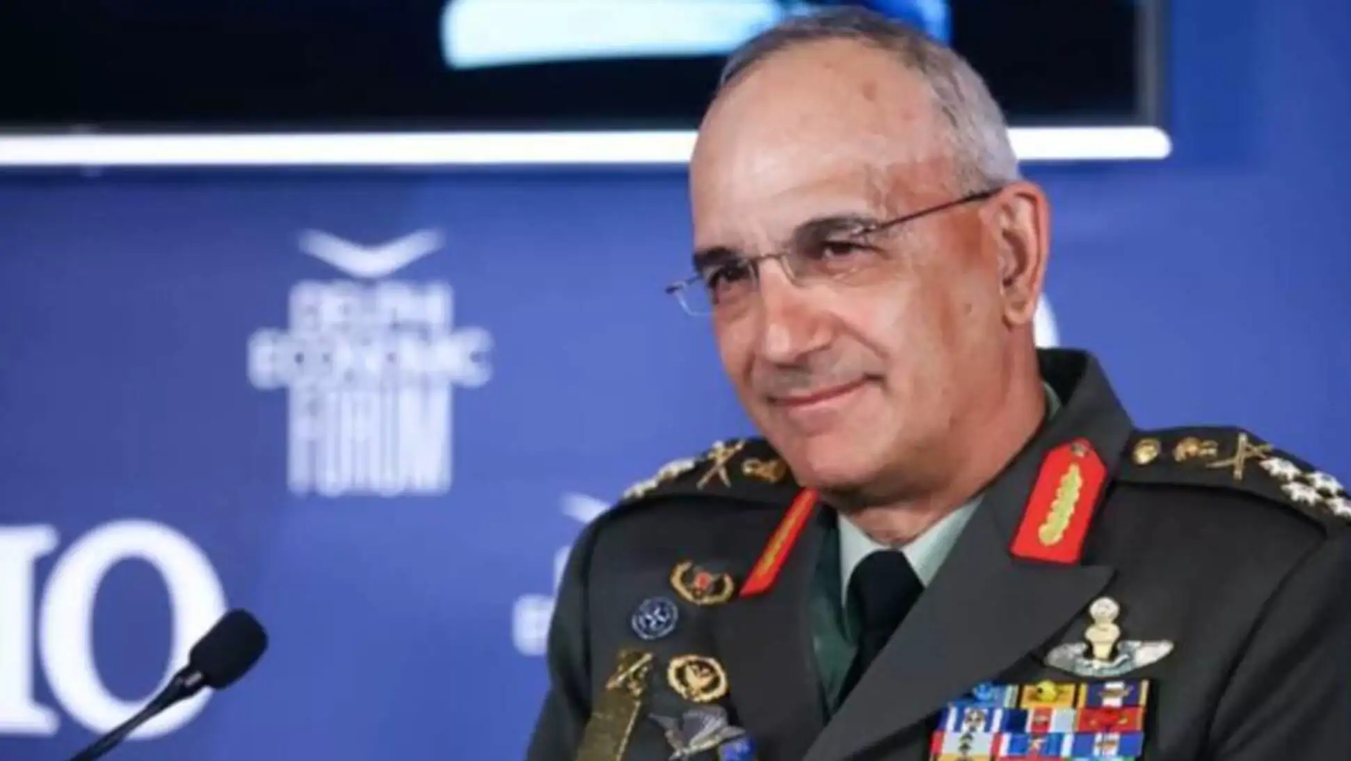 Greek Chief of General Staff Dimitrios Houpis.