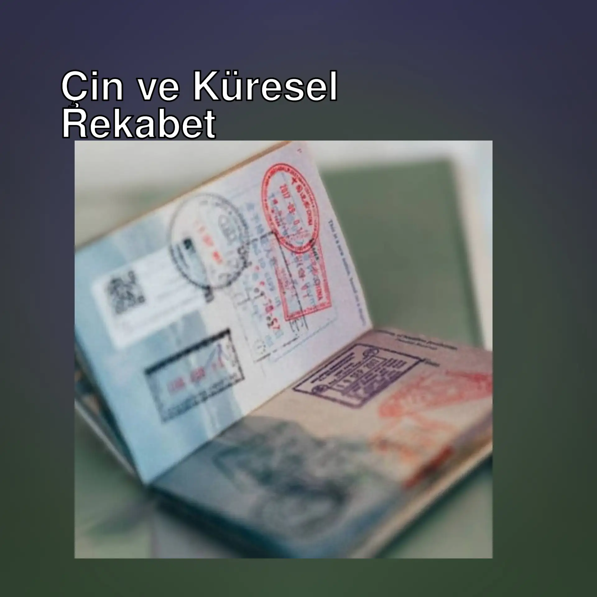 Pasaport üzerinde damgalar