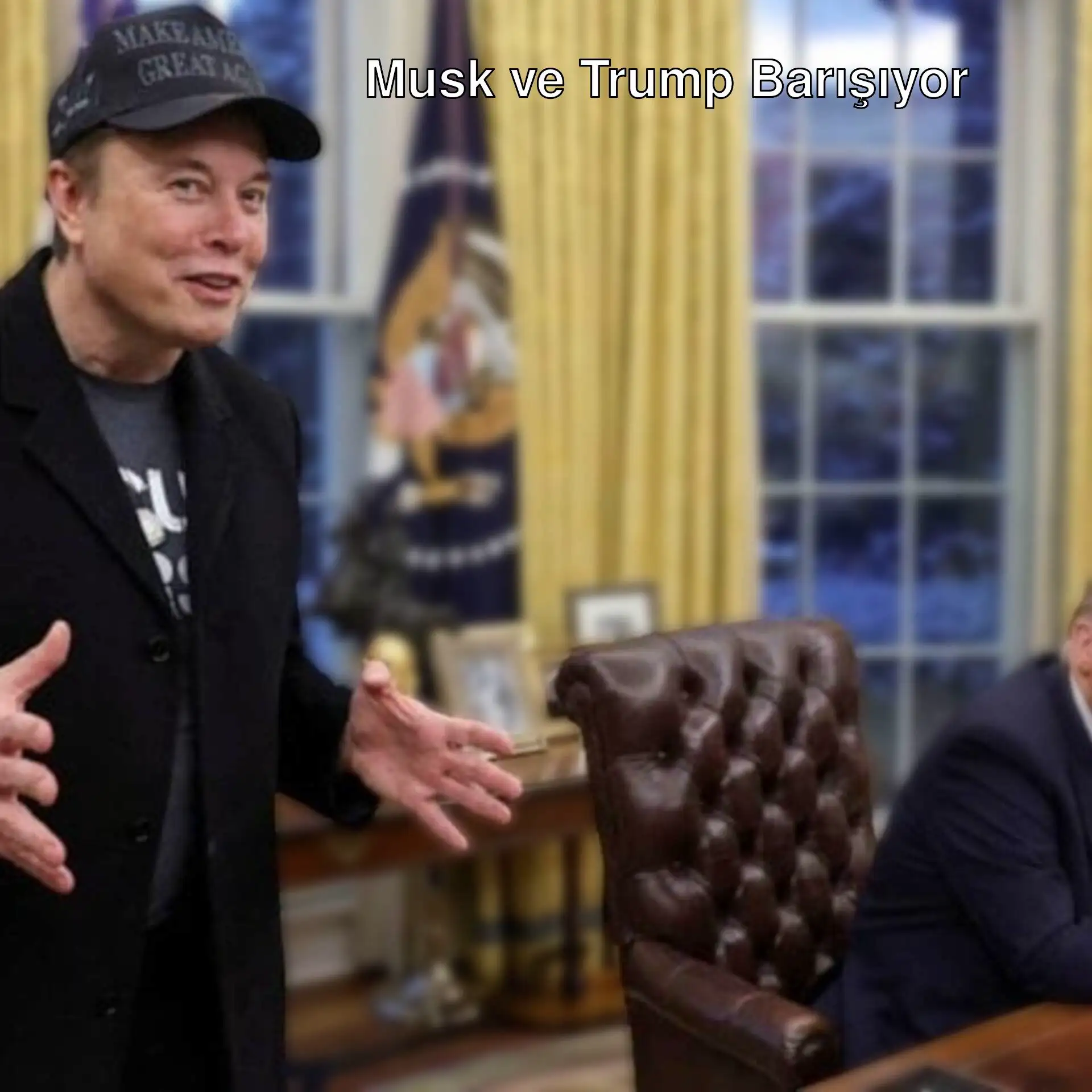 Elon Musk ve Donald Trump barışma sürecinde.