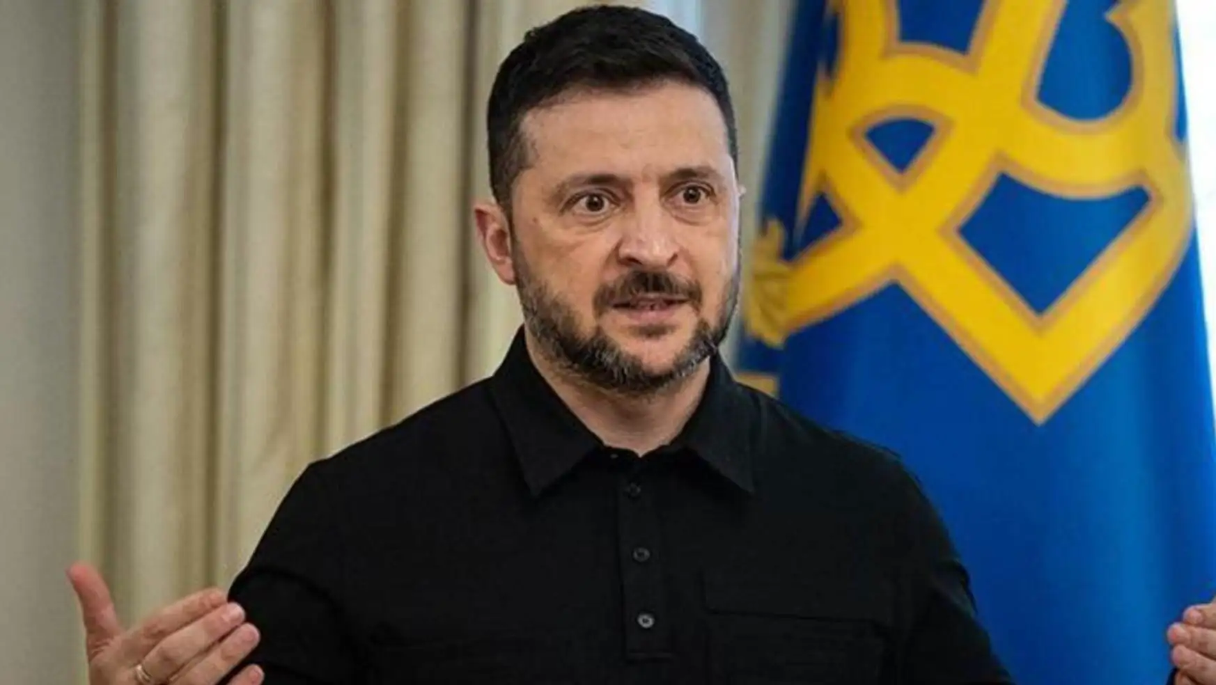 Zelensky made significant statements at the press conference.