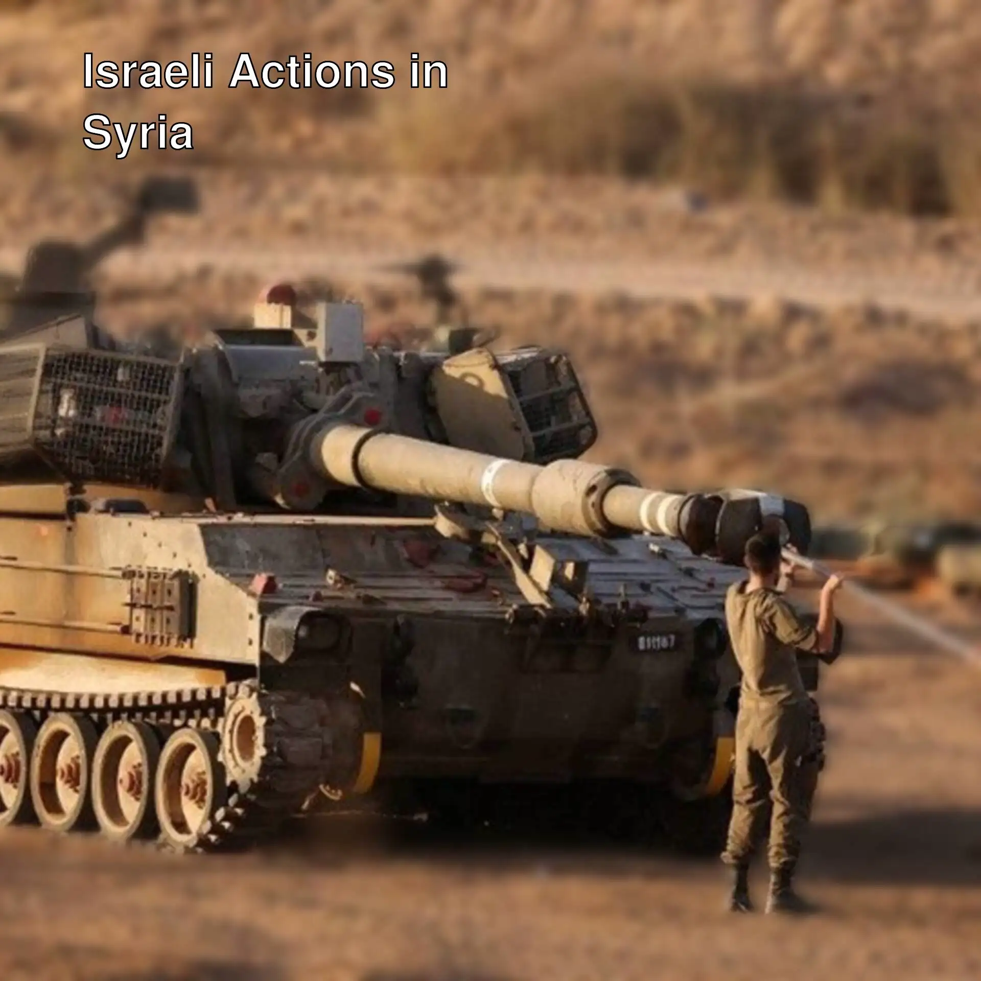 Israeli army raid in Syria.