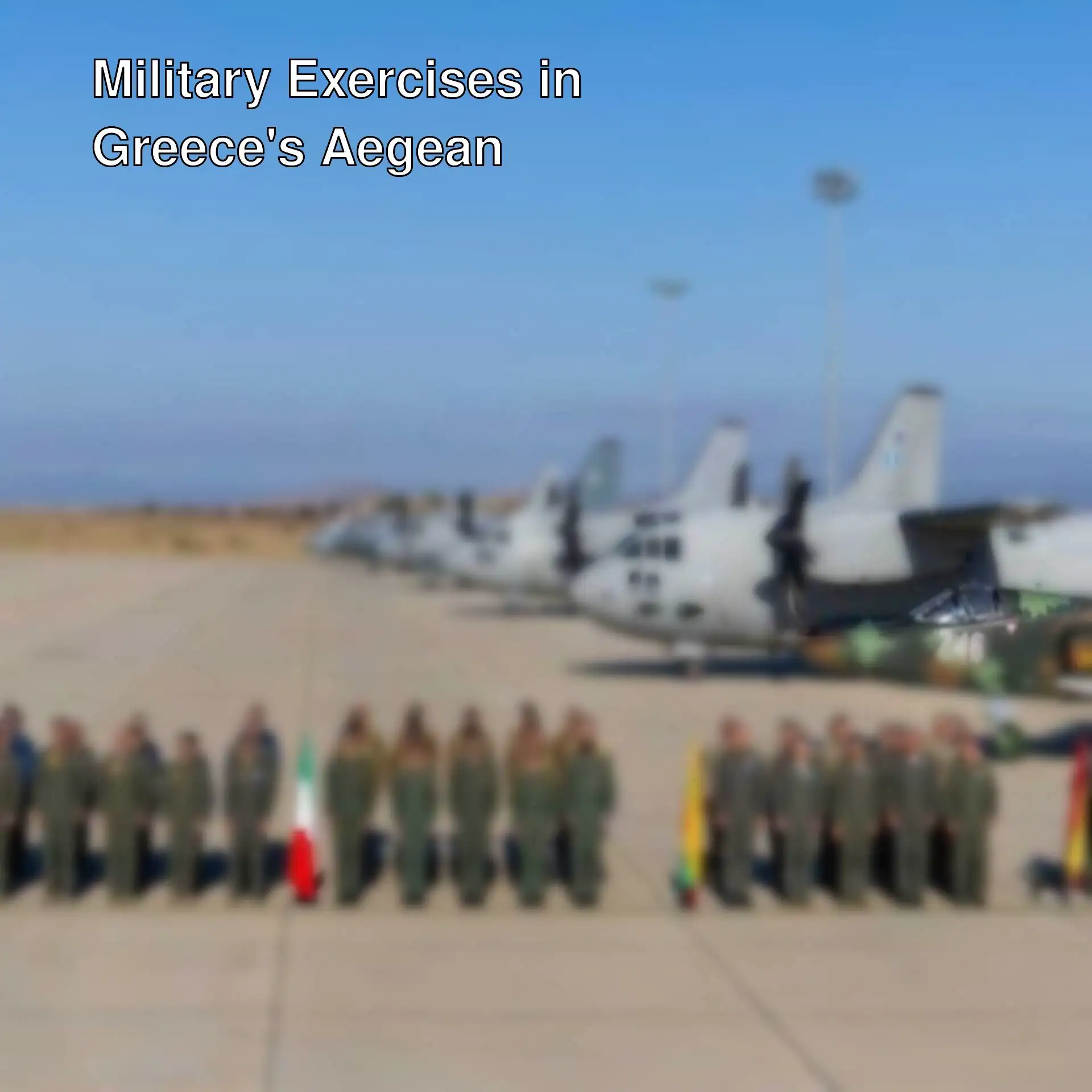 Greek air force exercise