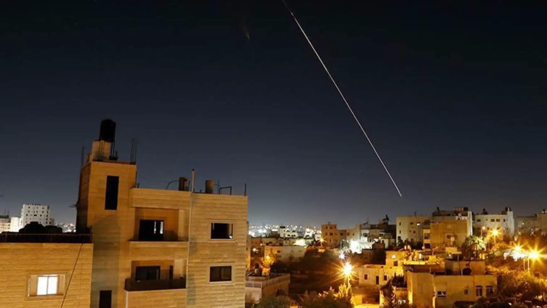 Sirens sounding in Israel.