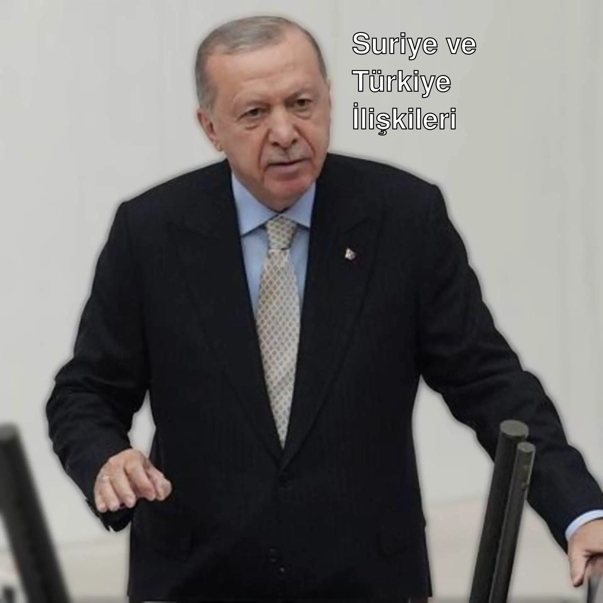 Cumhurbaşkanı Erdoğan, Suriye'deki gelişmelere dair açıklamalarda bulunuyor.