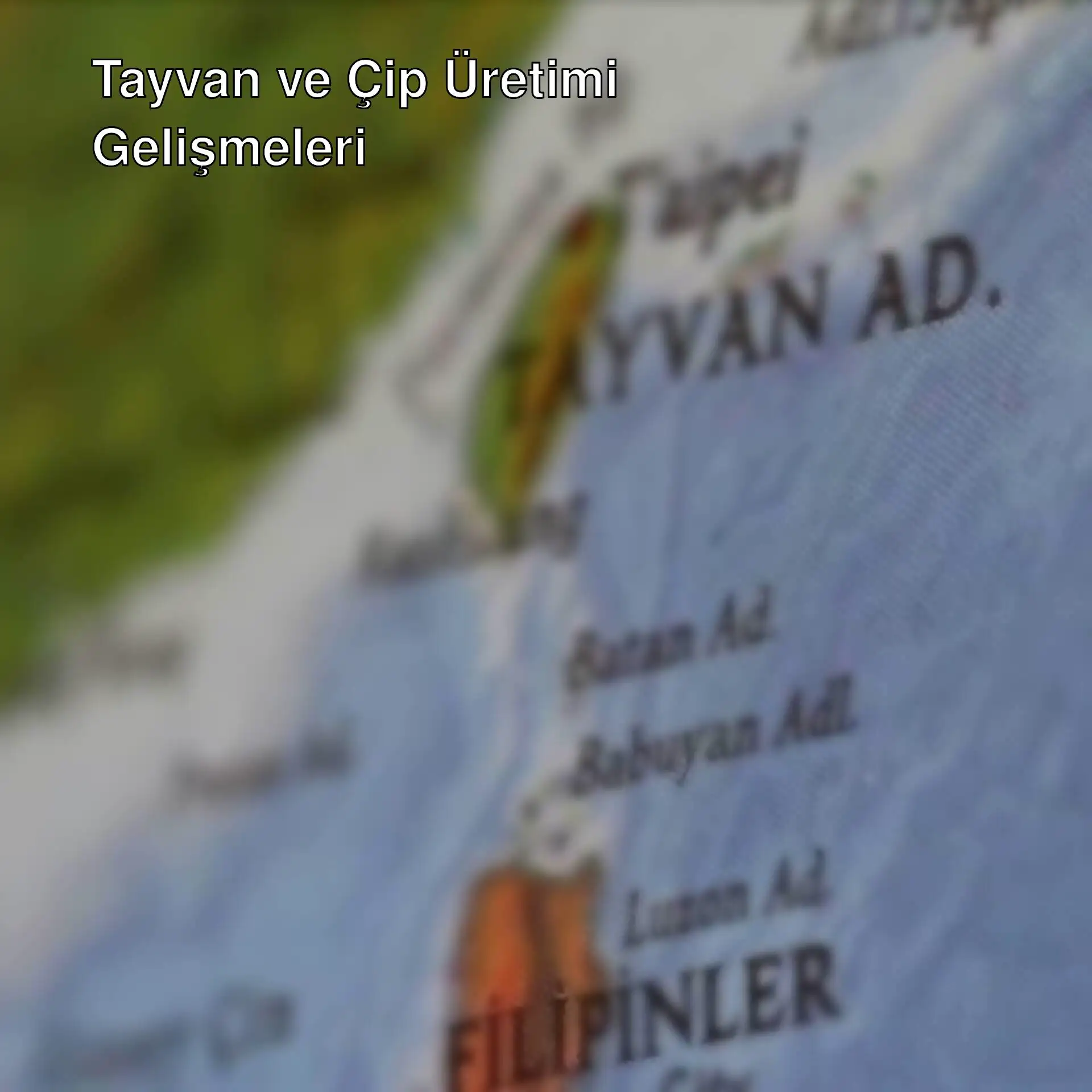 Tayvan haritası