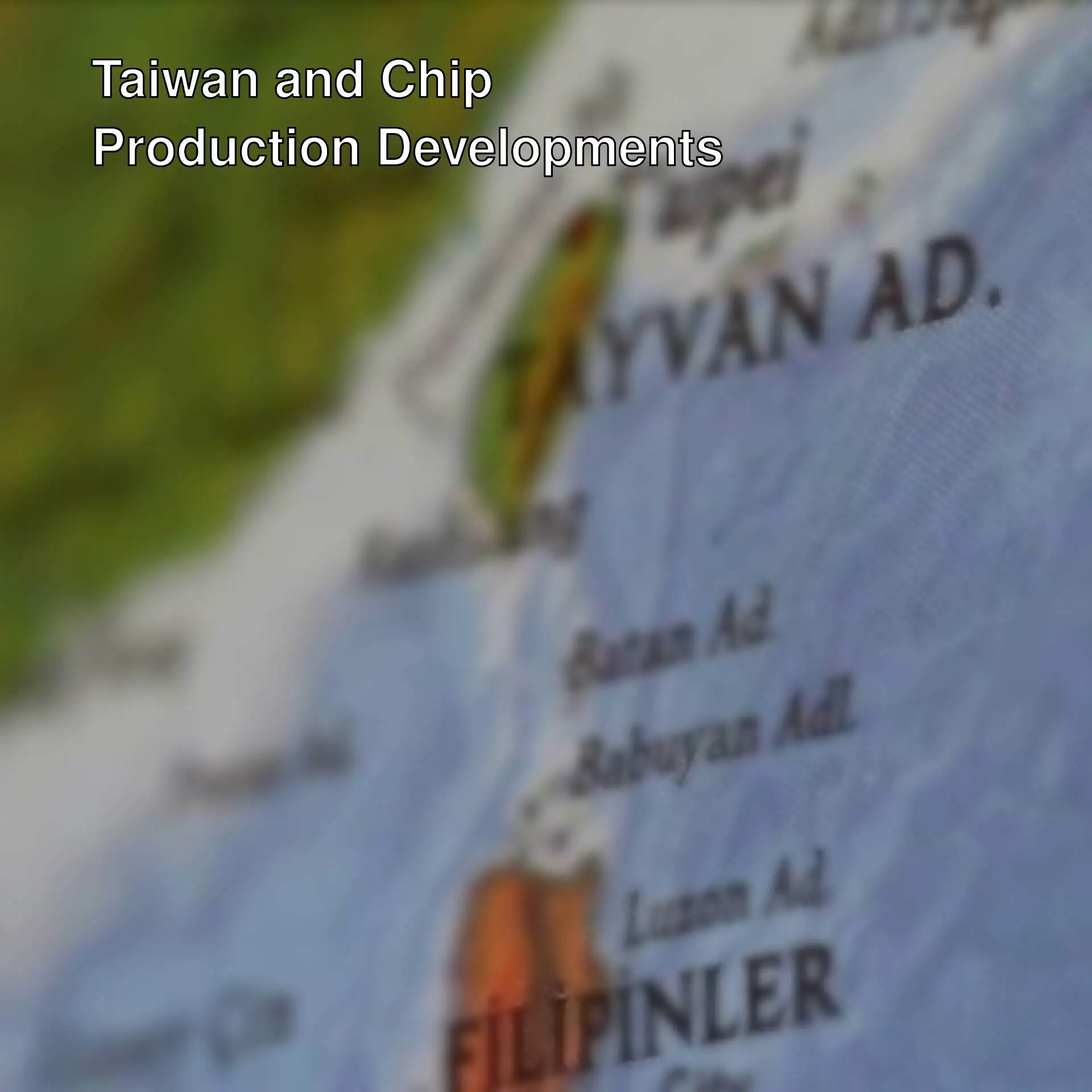 Map of Taiwan