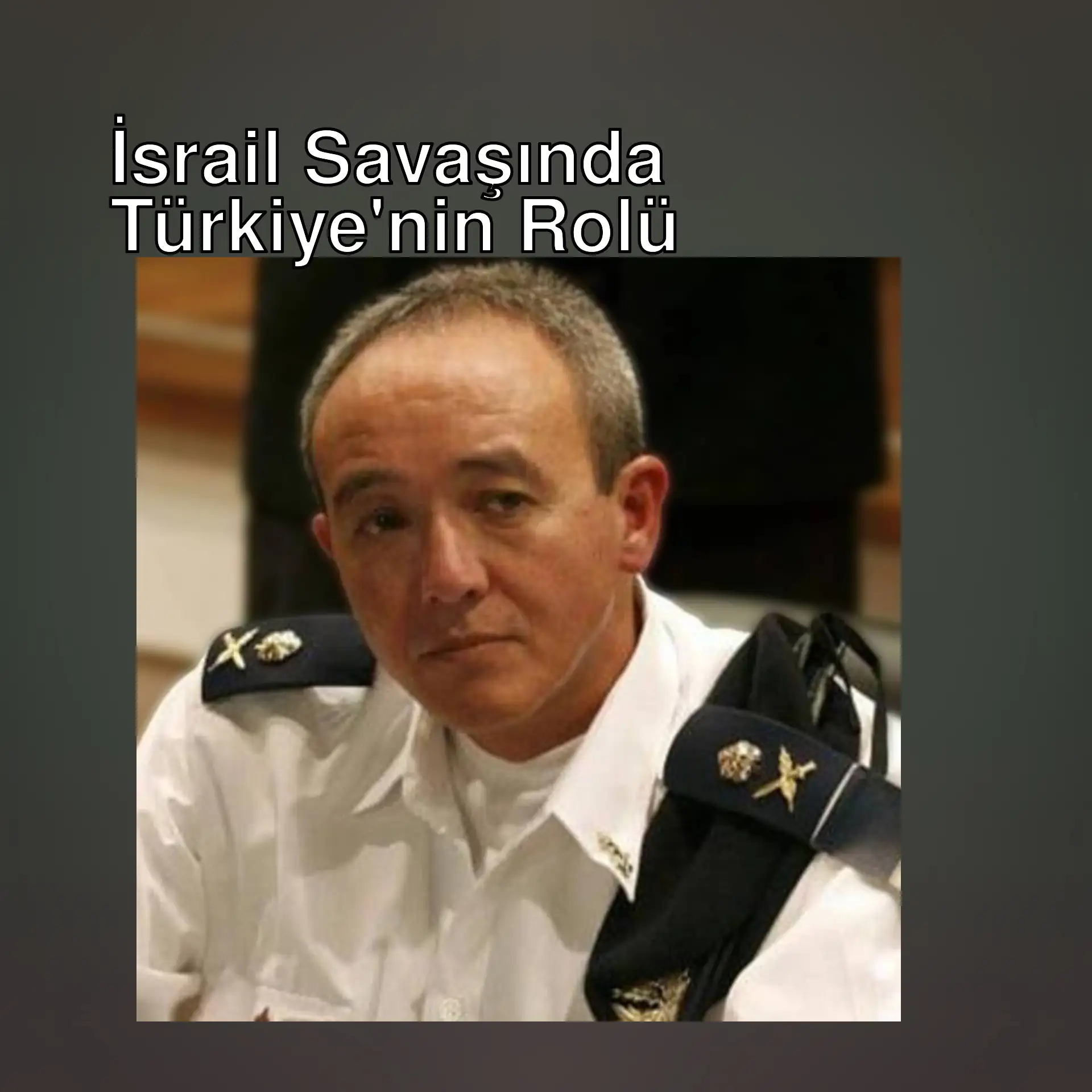 İsrailli emekli general canlı yayında açıklamalarda bulunuyor.