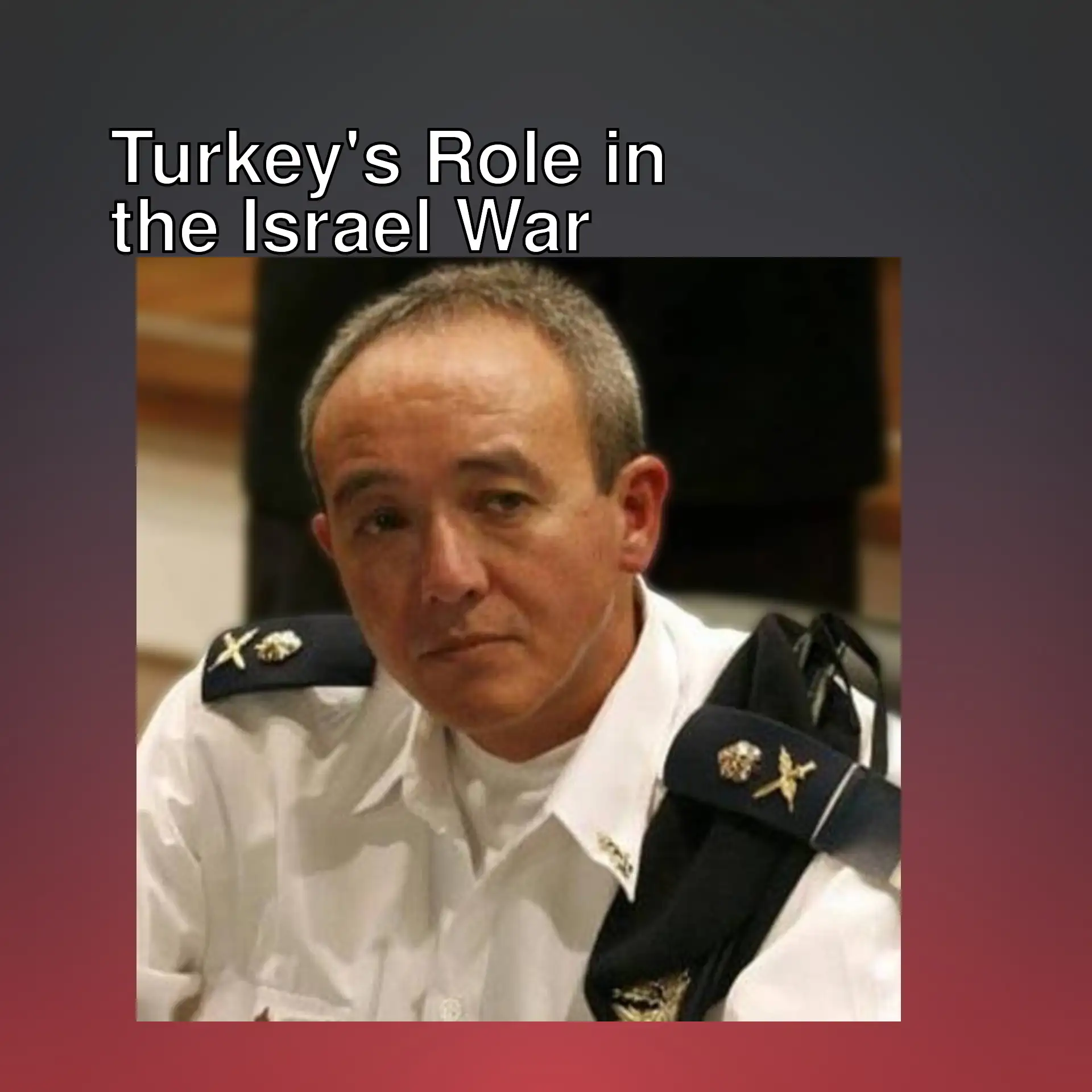 Israeli retired general makes statements live on air.