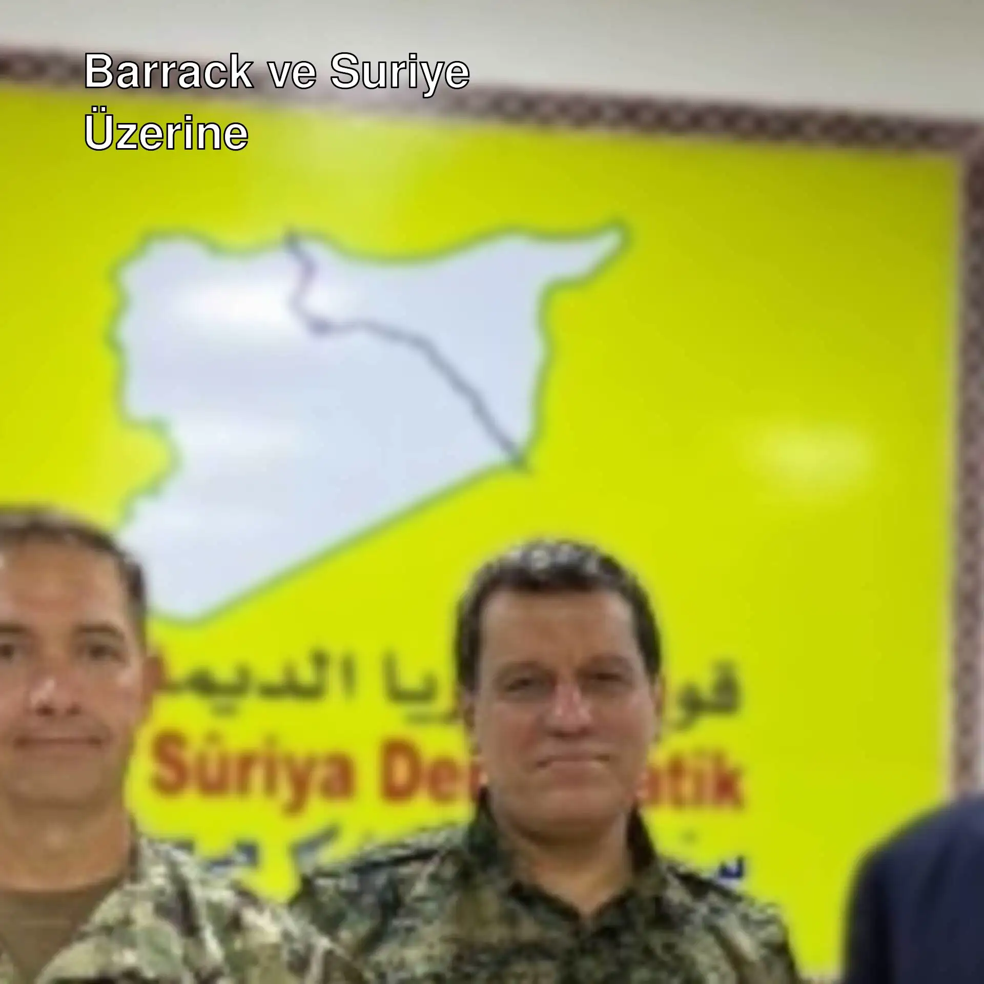 ABD'nin Türkiye Büyükelçisi Tom Barrack, Suriye'deki gelişmeleri değerlendiriyor.