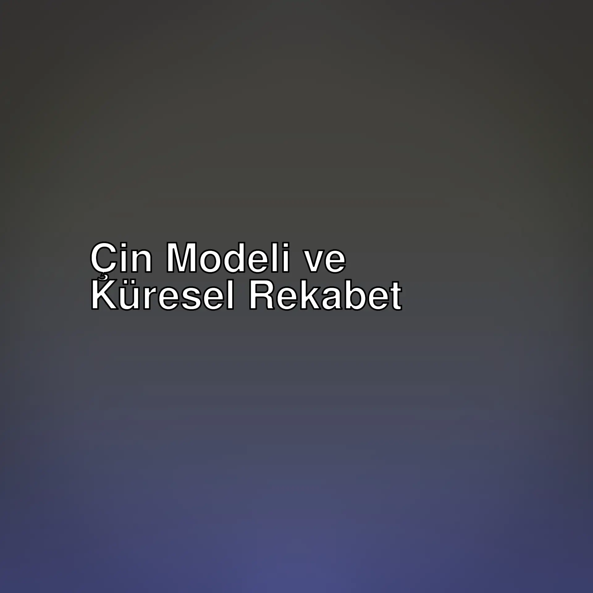 Çin modeli, ABD için bir alternatif olarak tartışılıyor. Küresel rekabetin dinamikleri değişiyor. Peki, bu modelin arkasındaki stratejiler neler? Çin modeli, ABD için bir alternatif olarak tartışılıyor. Küresel rekabetin dinamikleri değişiyor. Peki, bu modelin arkasındaki stratejiler neler?