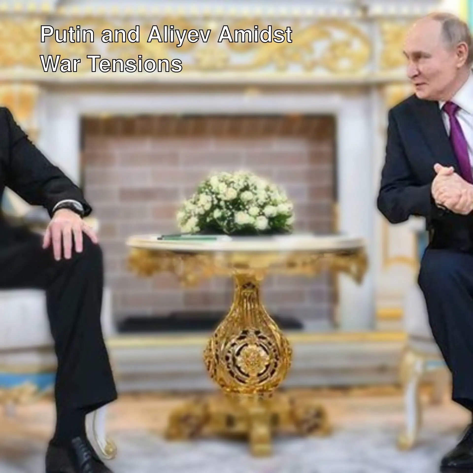 Putin and Aliyev met in Tajikistan. Putin and Aliyev met in Tajikistan.
