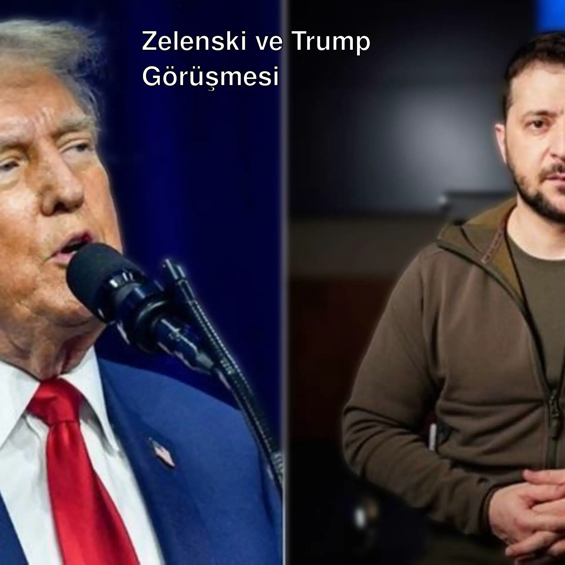 Zelenski, Trump ile görüştü.