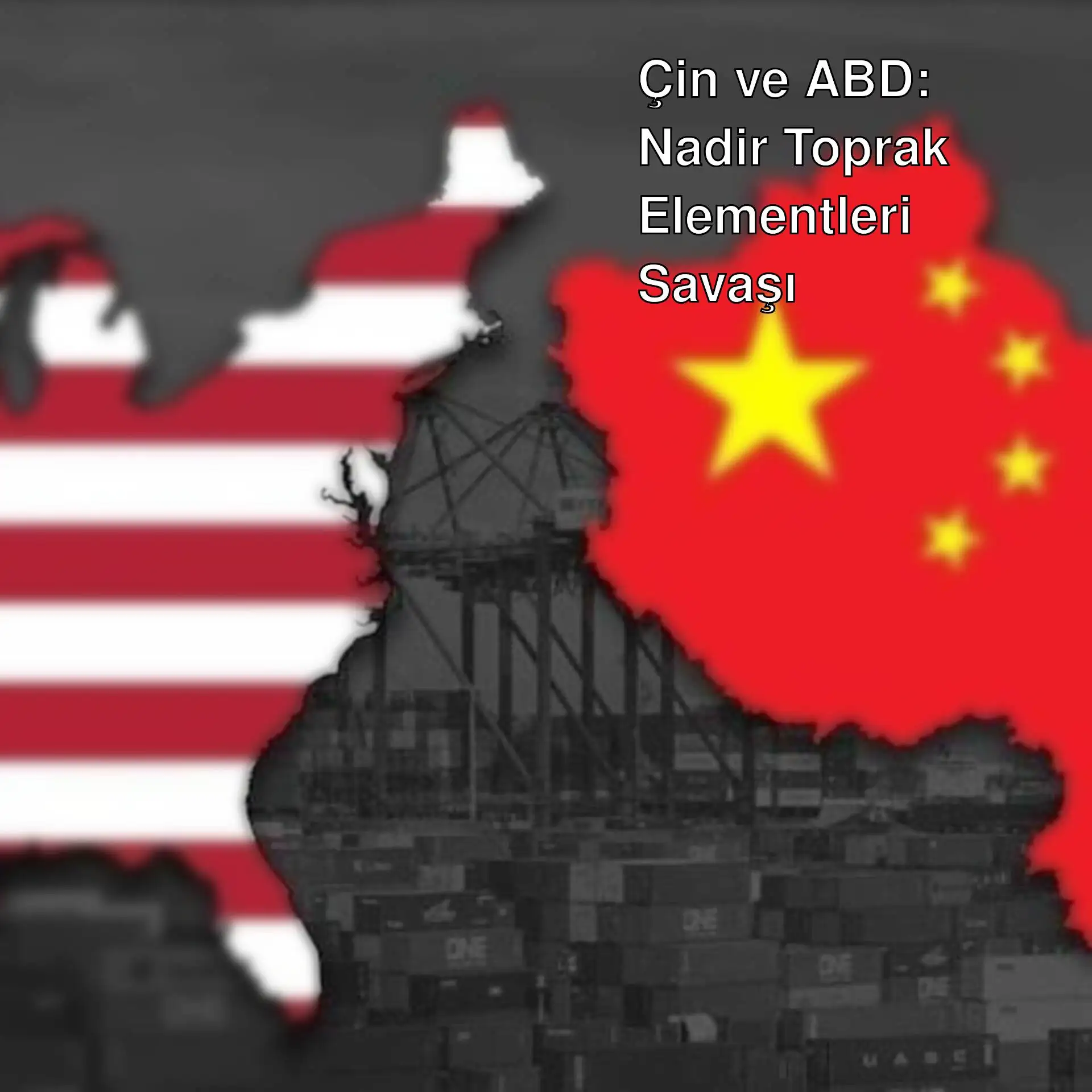 ABD ve Çin haritası
