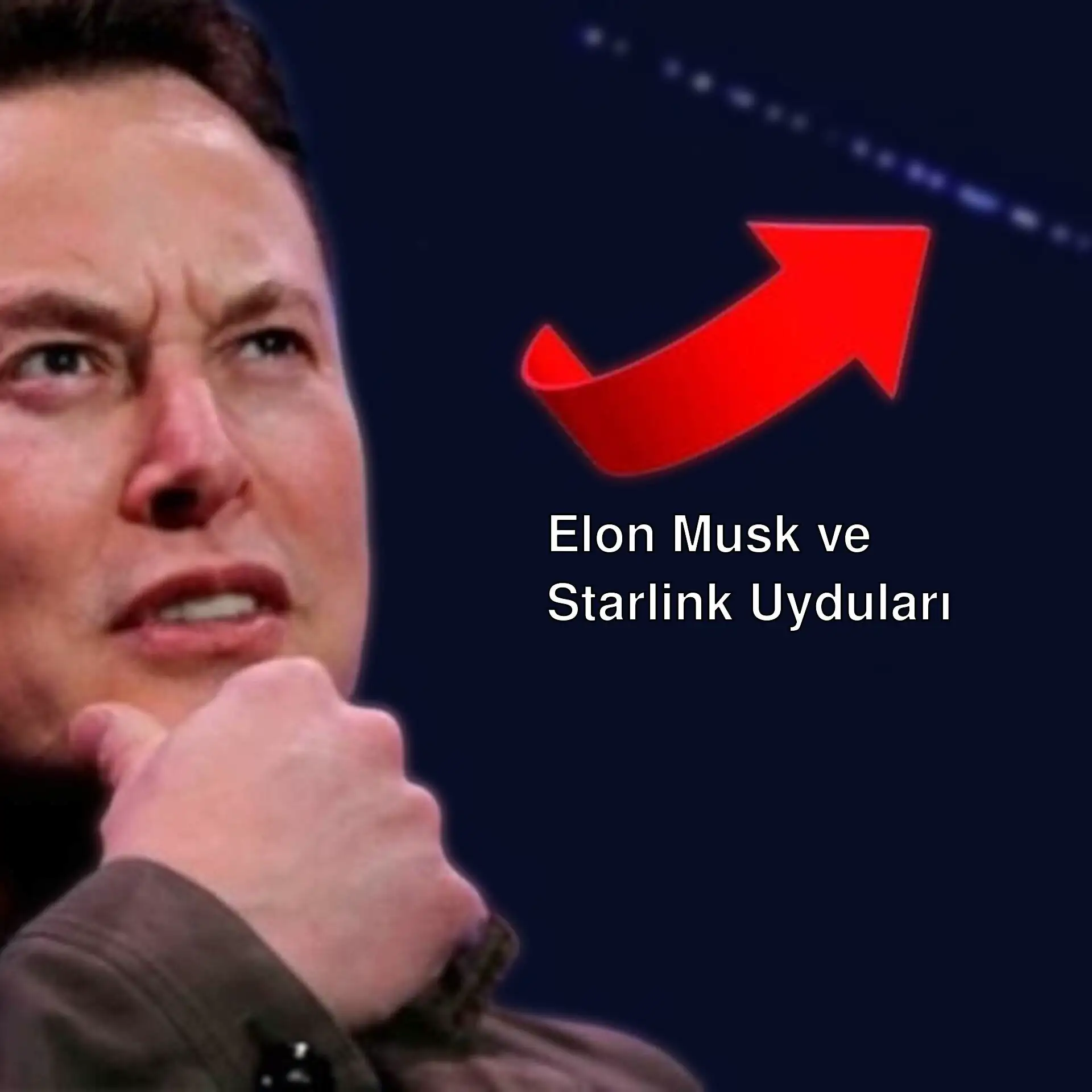 Elon Musk'ın Starlink uyduları düşüyor.
