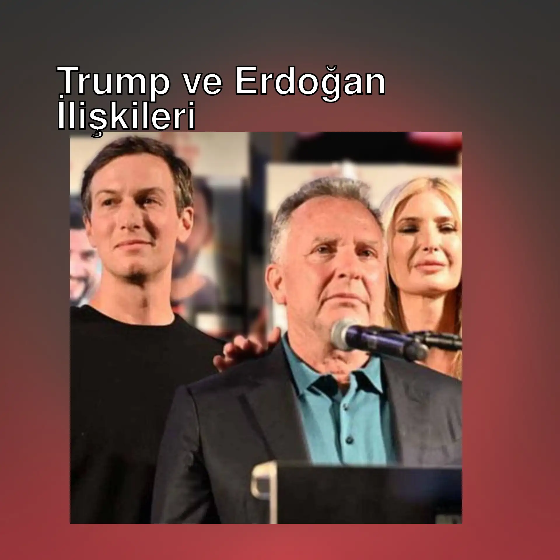 Witkoff, Trump'ın kızı ve damadı ile birlikte Tel Aviv'de.