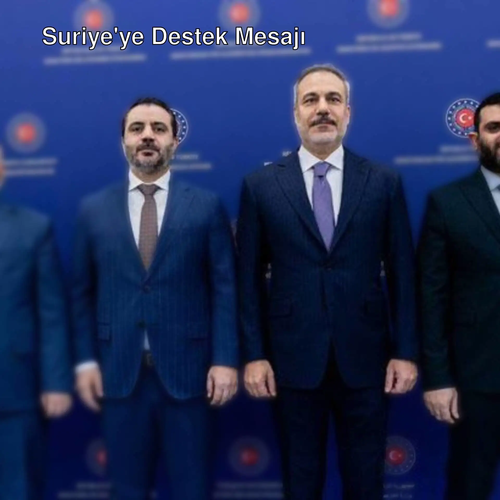 Dışişleri Bakanı Hakan Fidan, Suriye ile ilgili açıklamalarda bulundu.