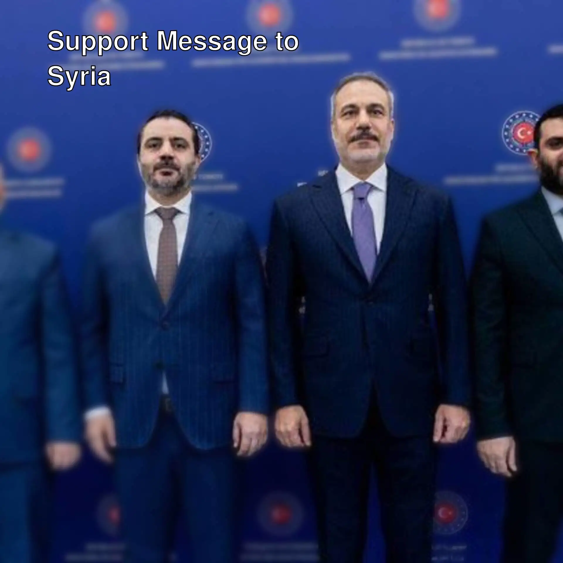 Foreign Minister Hakan Fidan made statements regarding Syria.