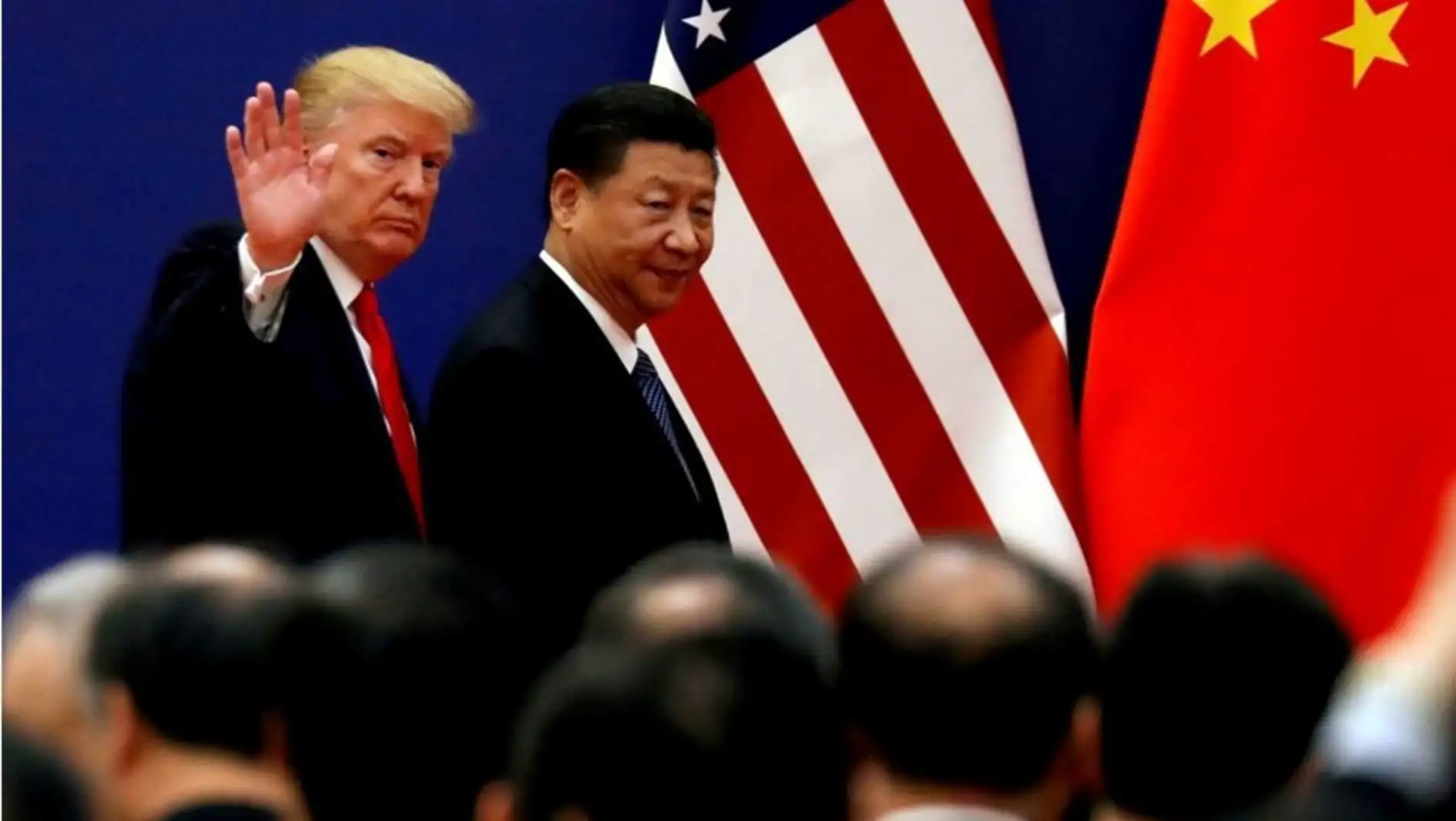 Discussions on trade wars and global competition. Discussions on trade wars and global competition.