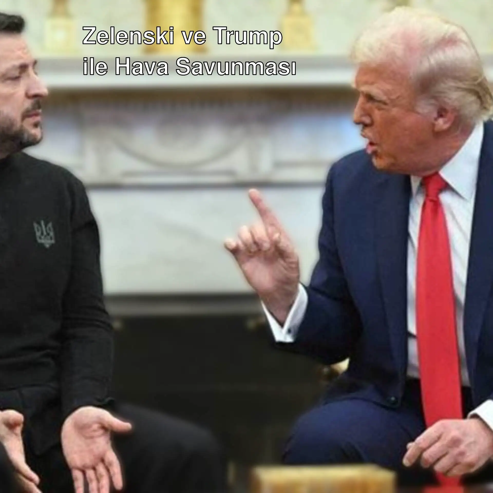 Zelenski ve Trump görüşmesi Zelenski ve Trump görüşmesi