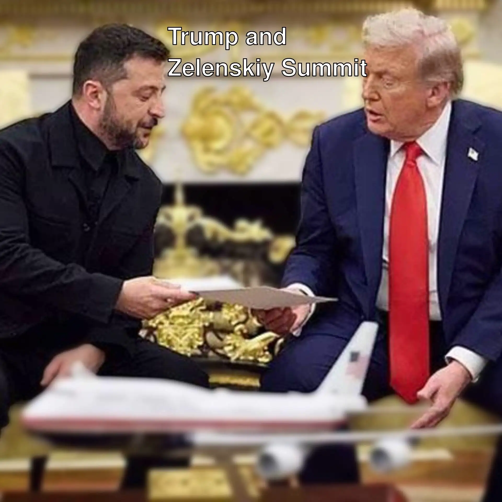 Trump and Zelenskiy held an important meeting. Trump and Zelenskiy held an important meeting.