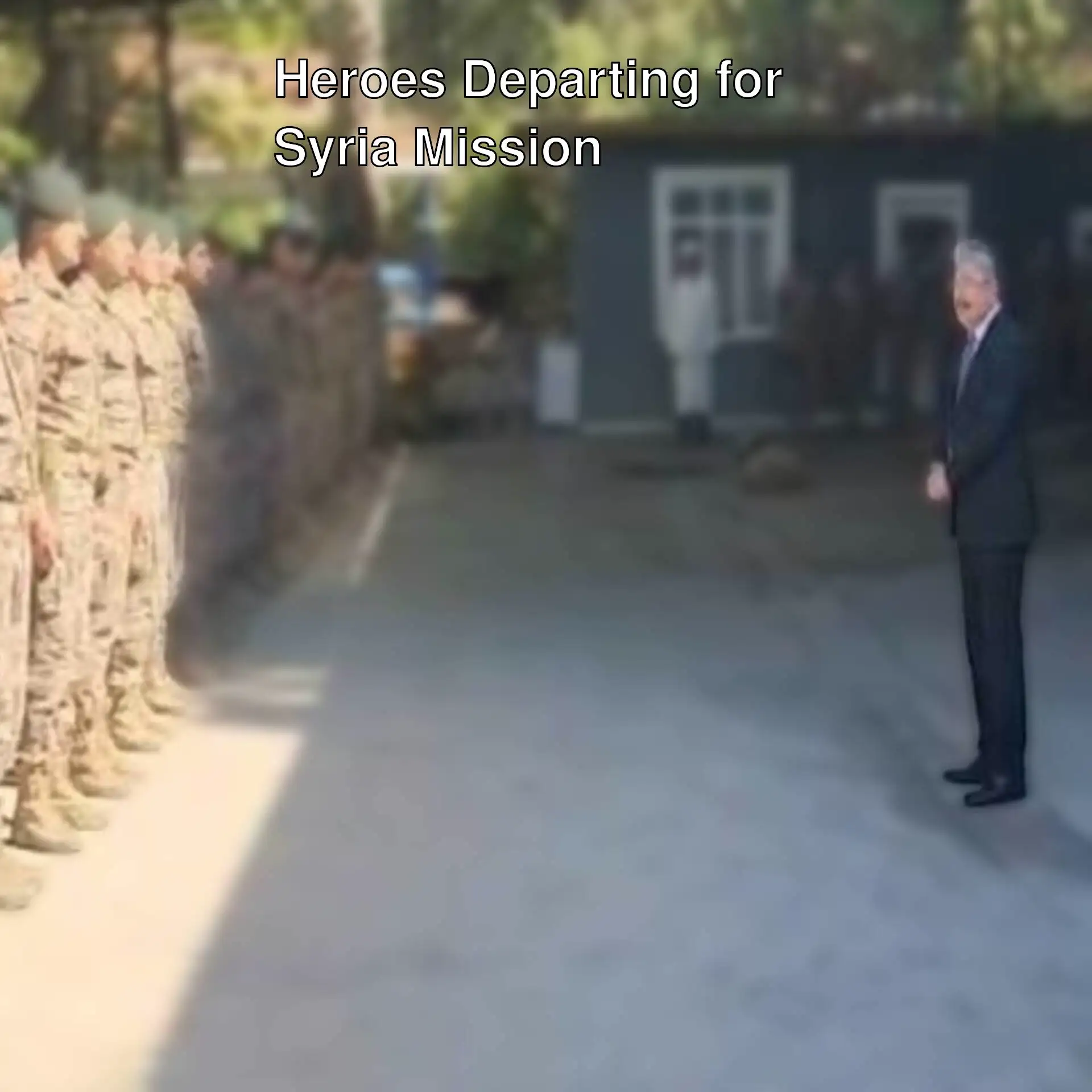 Special Operations police were sent off to Syria. Special Operations police were sent off to Syria.